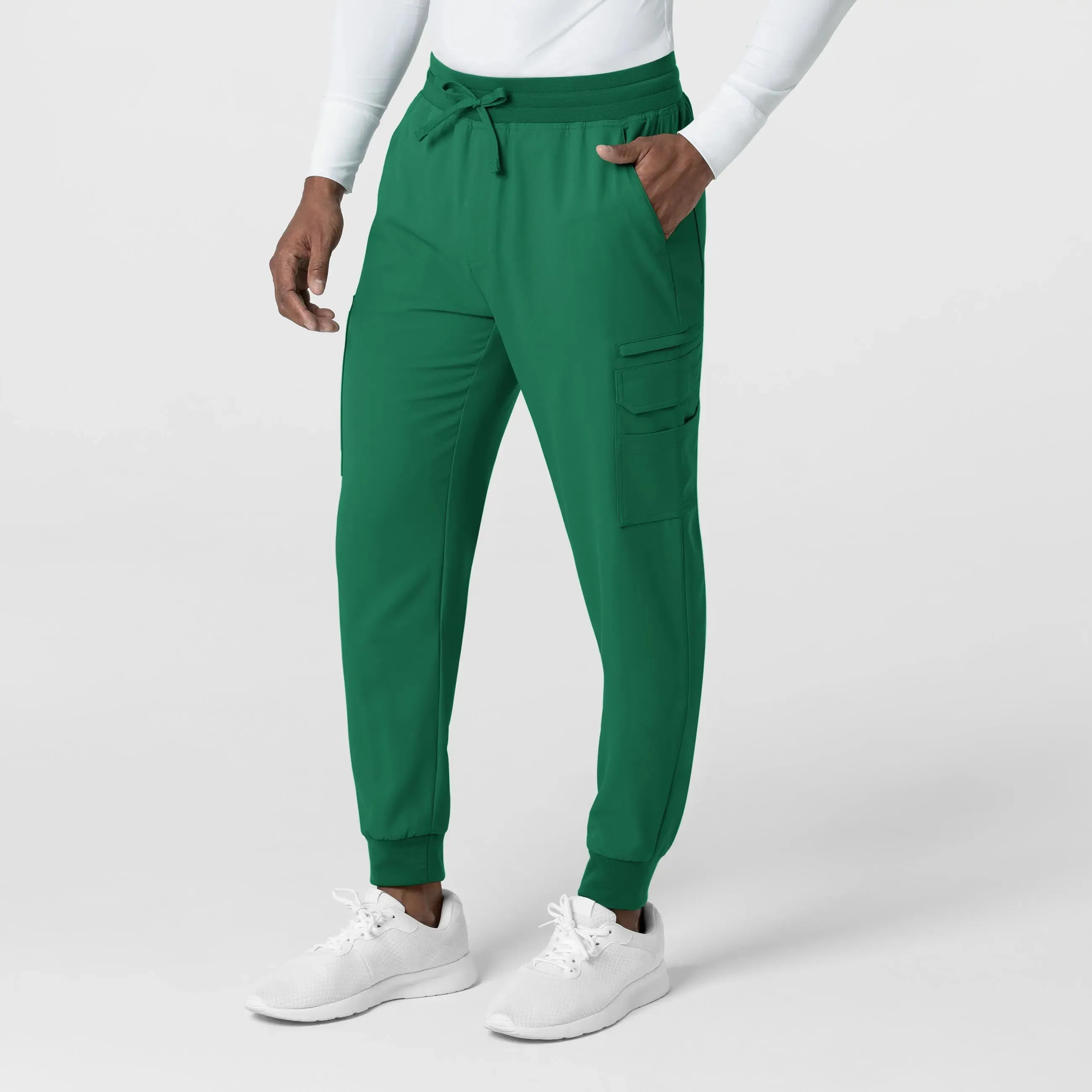 Wink Men's Utility Jogger Scrub Pant - Hunter