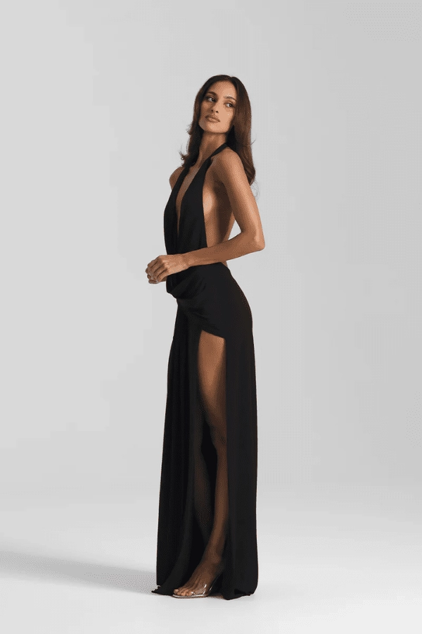 Street Motion Winona Gown Black
