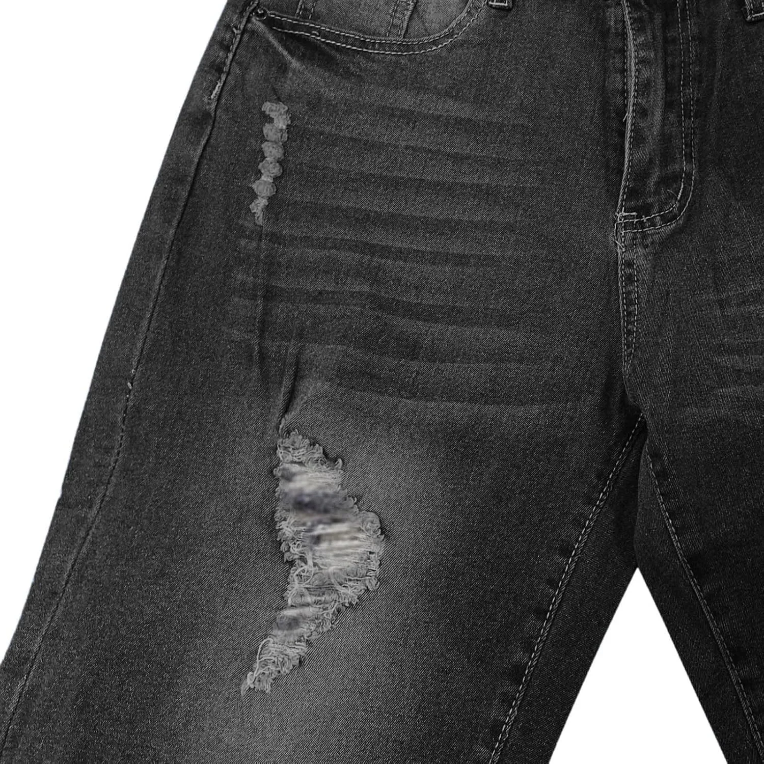Women Casual High Waisted Denim Shorts Frayed Raw Hem Ripped Jeans Shorts Distressed Sexy Mini Denim Shorts Bermuda Shorts