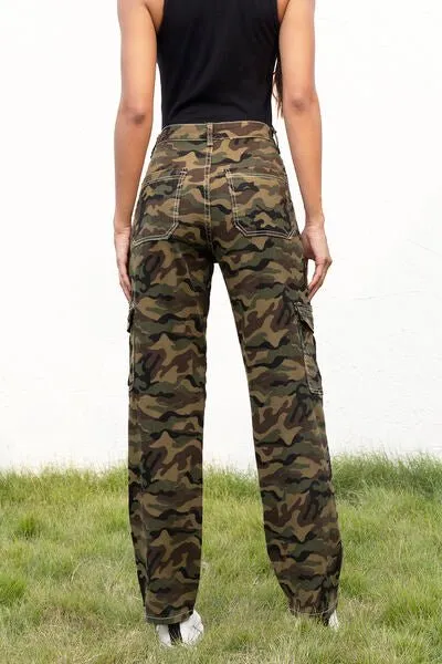 Womens Camouflage Cargo Pants