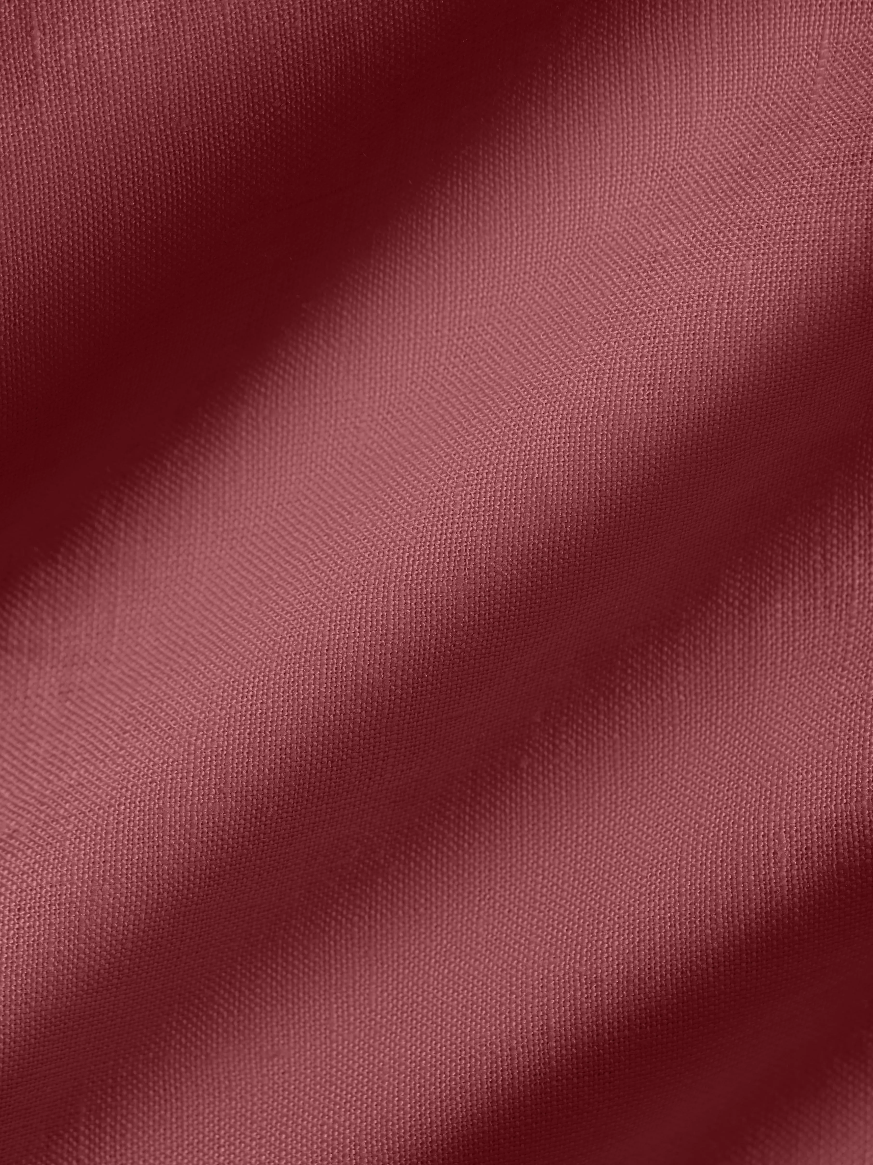 Women's DNA Linen Trousers—garnet red