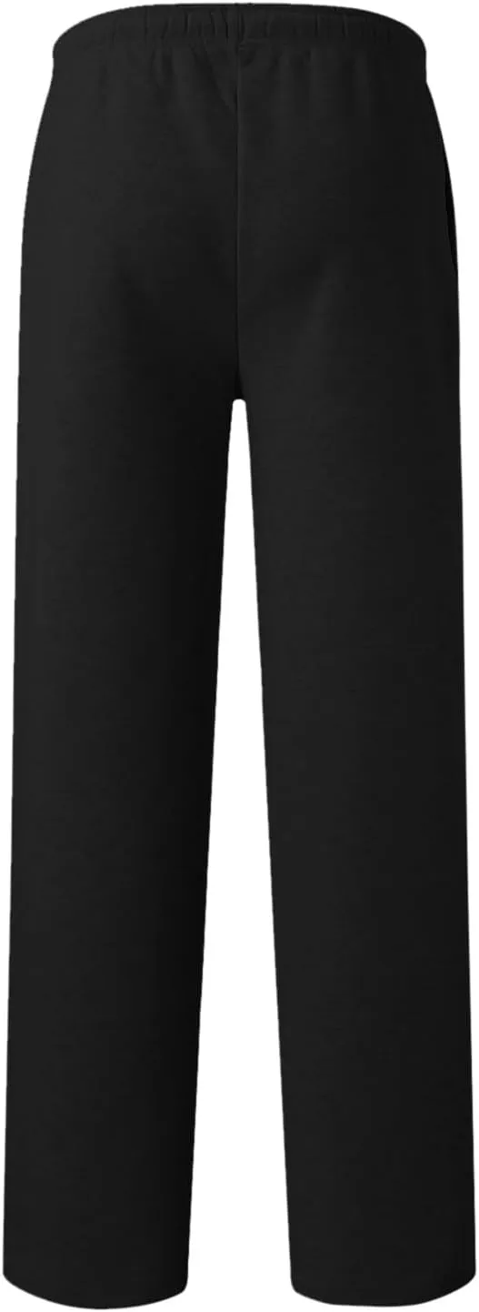 Women's Fleece Lined Wide Leg Sweatpants Baggy Tall Athletic Straight Leg Track Pants Cozy Yoga Loose Fit Solid 2025