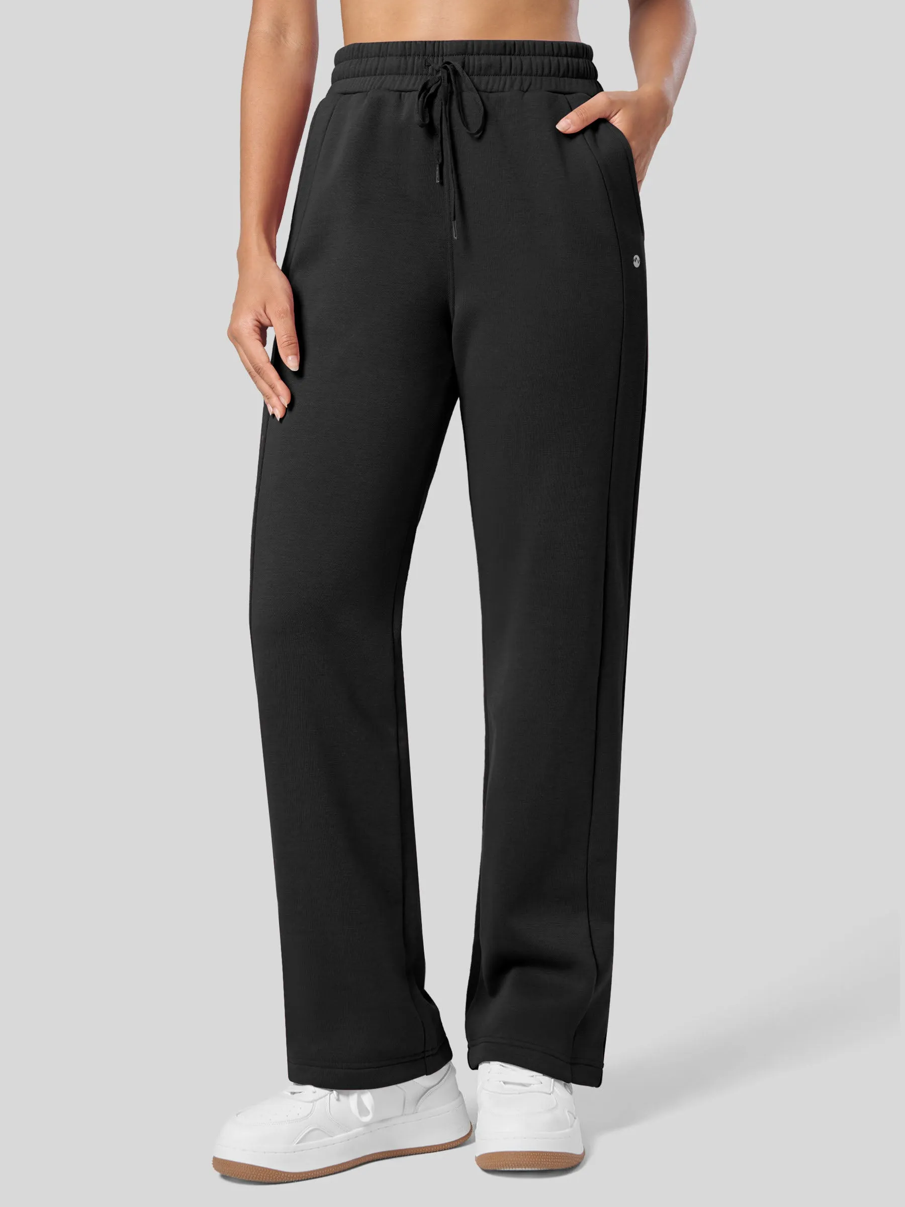 Women's Fleece Straight Leg Sweatpants
