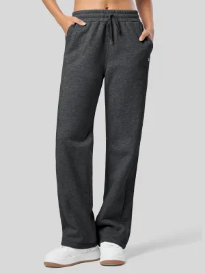 Women's Fleece Straight Leg Sweatpants