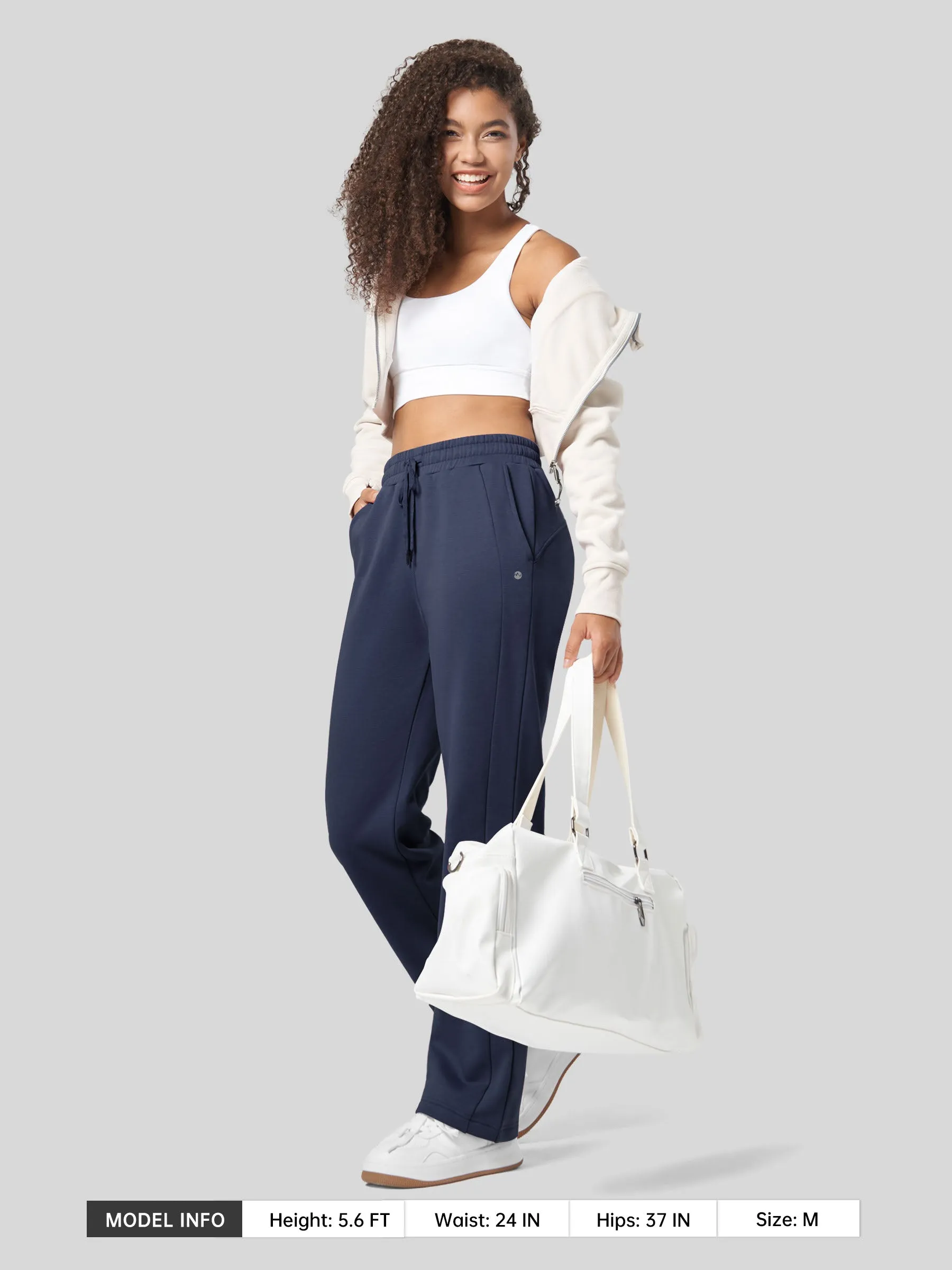 Women's Fleece Straight Leg Sweatpants