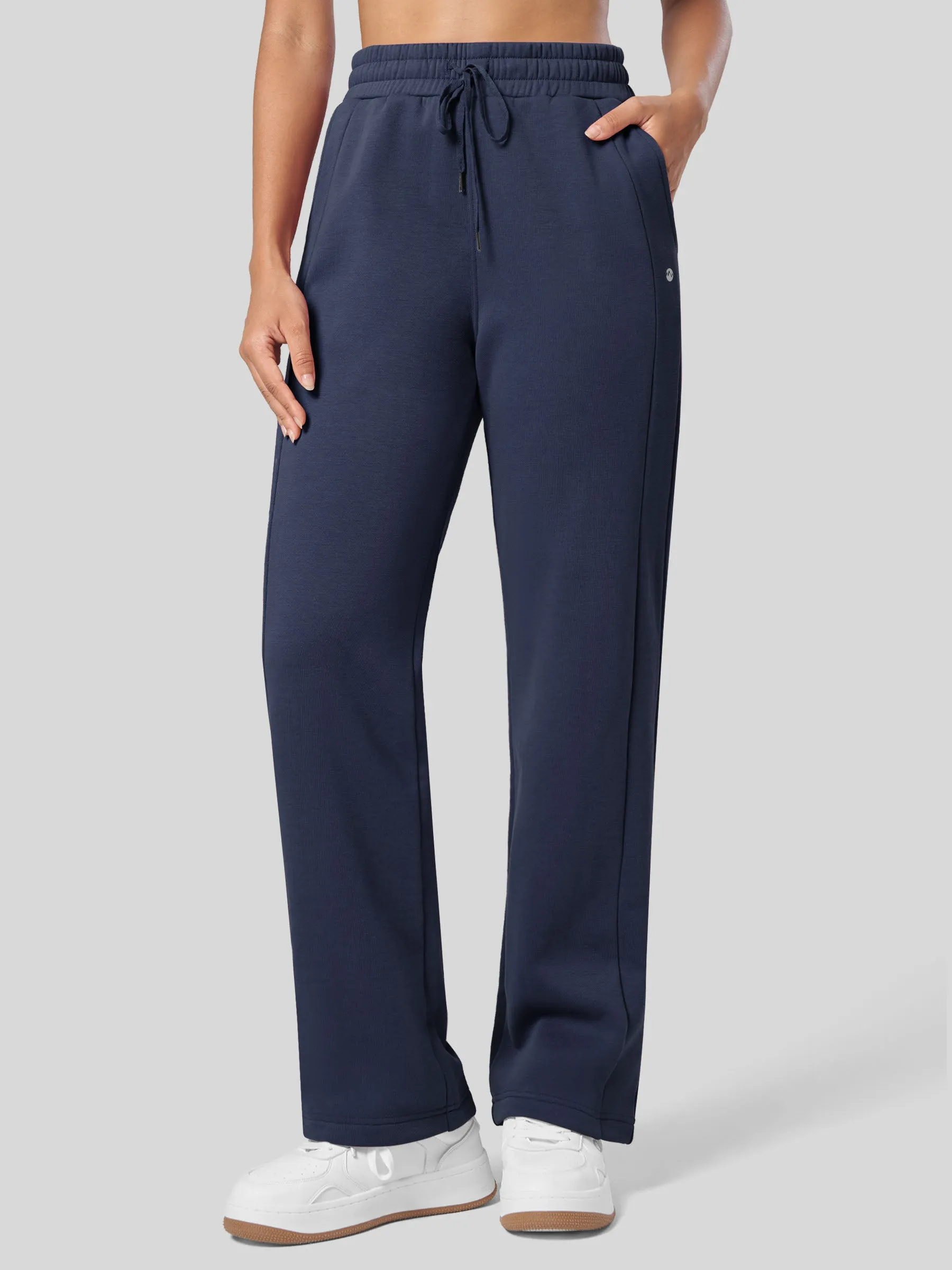 Women's Fleece Straight Leg Sweatpants