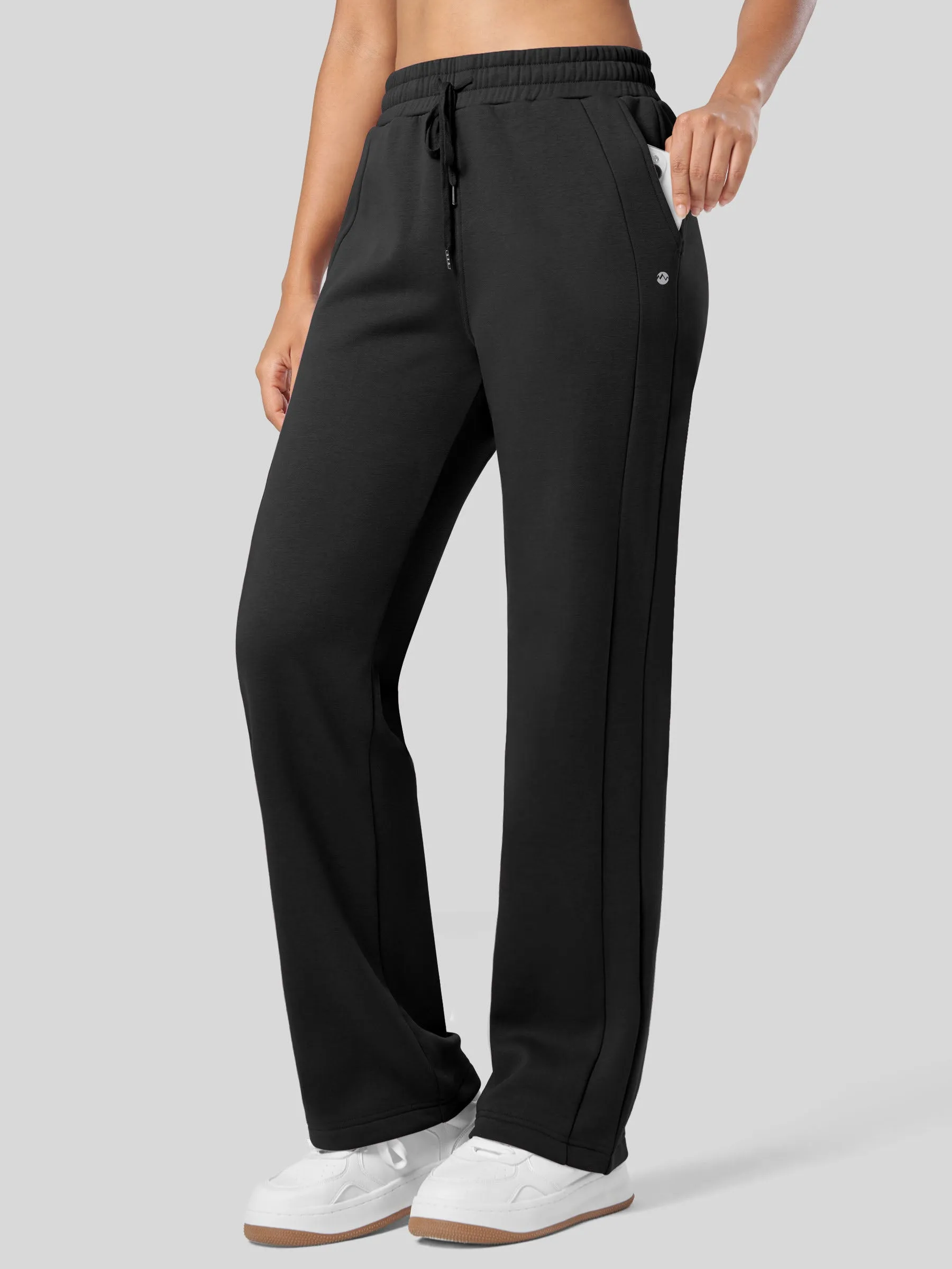 Women's Fleece Straight Leg Sweatpants