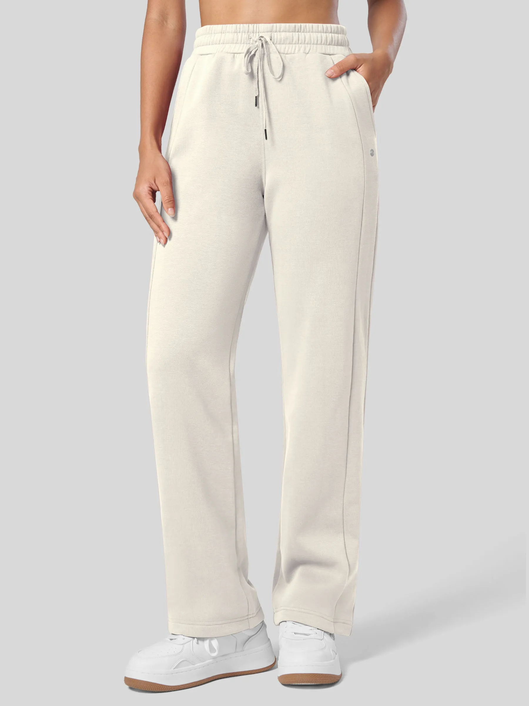 Women's Fleece Straight Leg Sweatpants