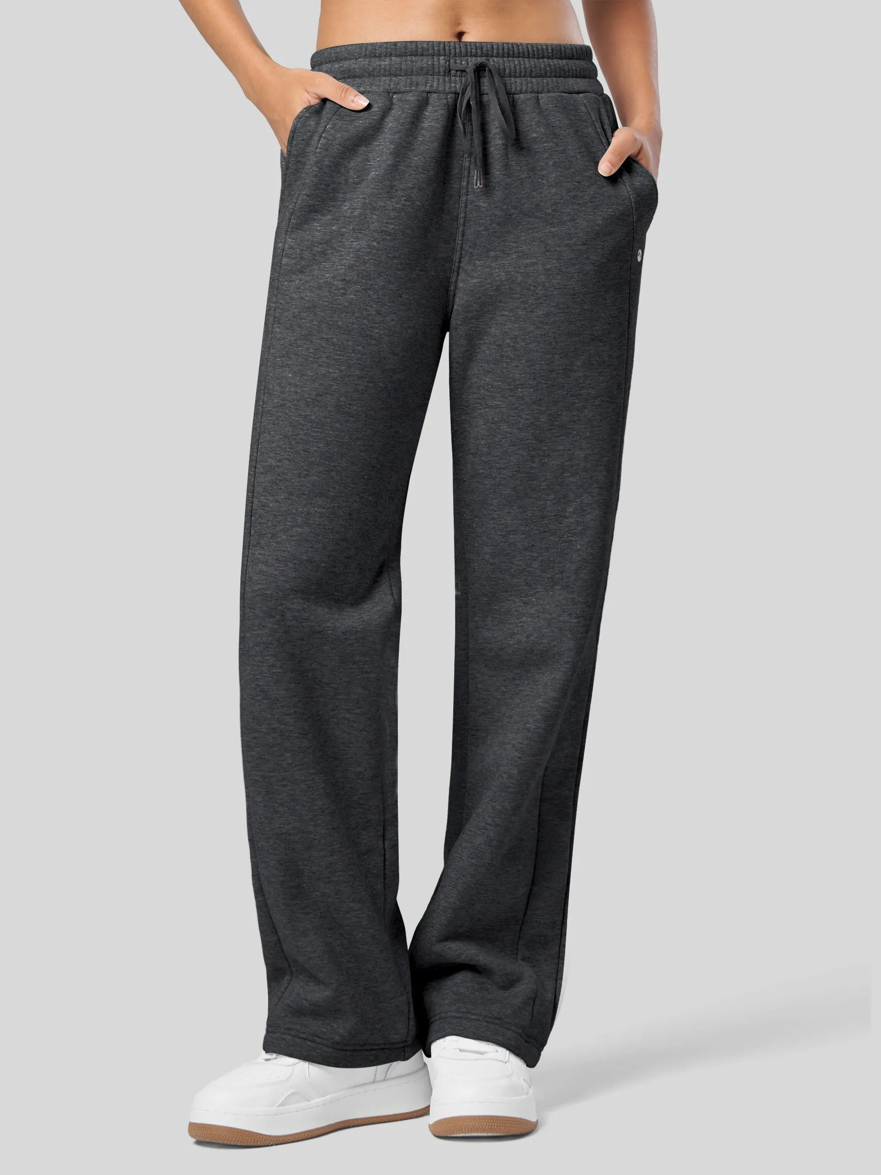 Women's Fleece Straight Leg Sweatpants