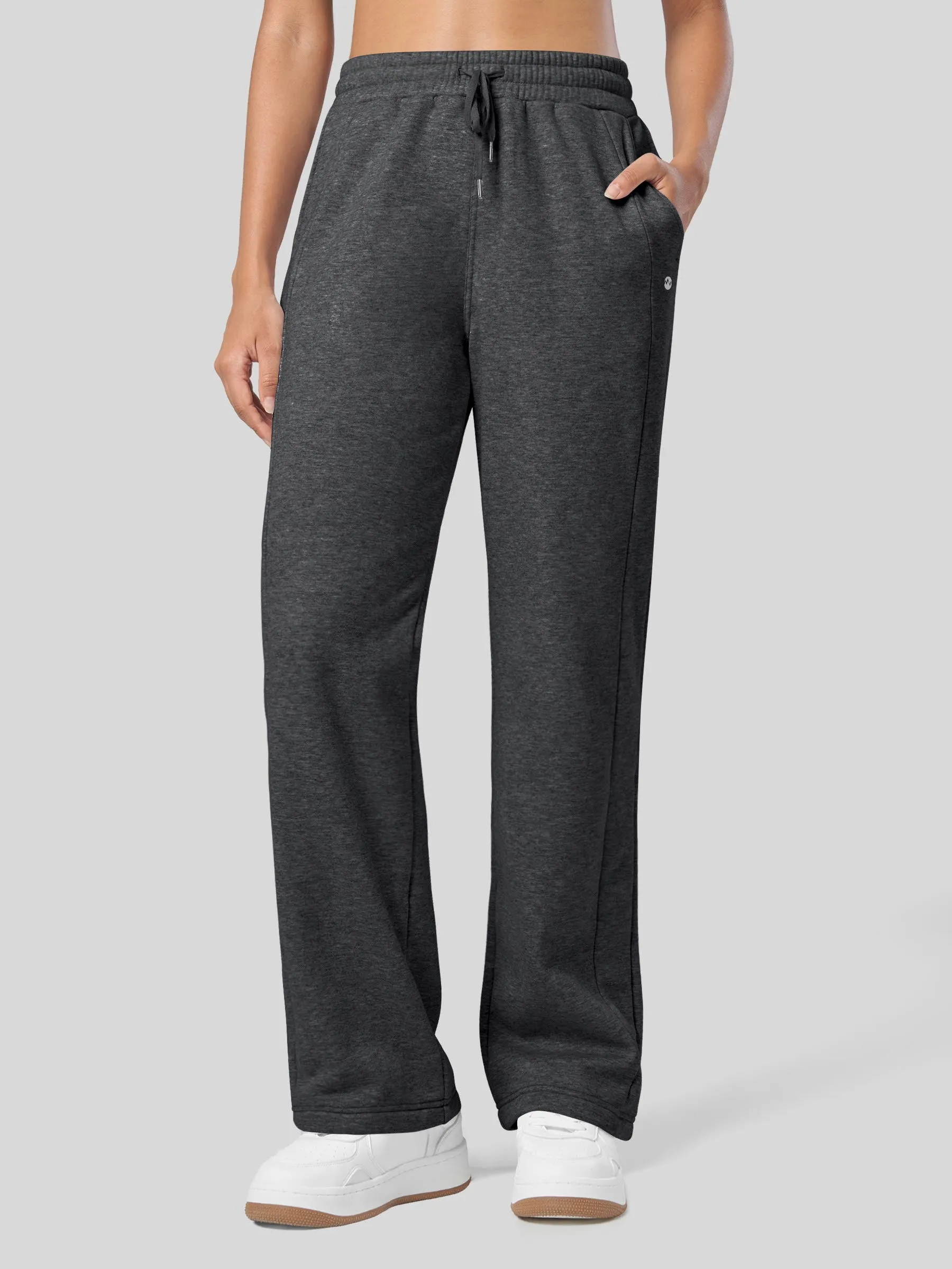 Women's Fleece Straight Leg Sweatpants