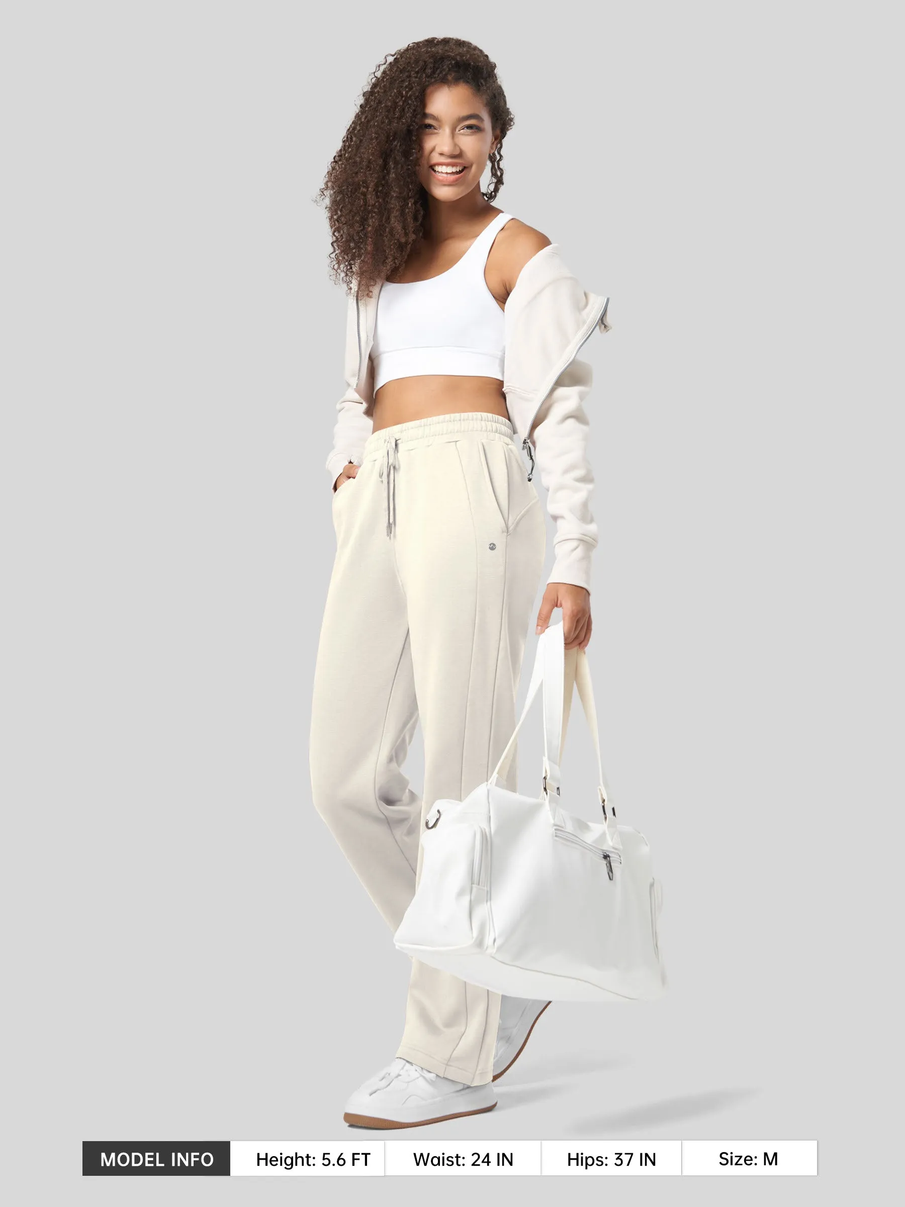 Women's Fleece Straight Leg Sweatpants