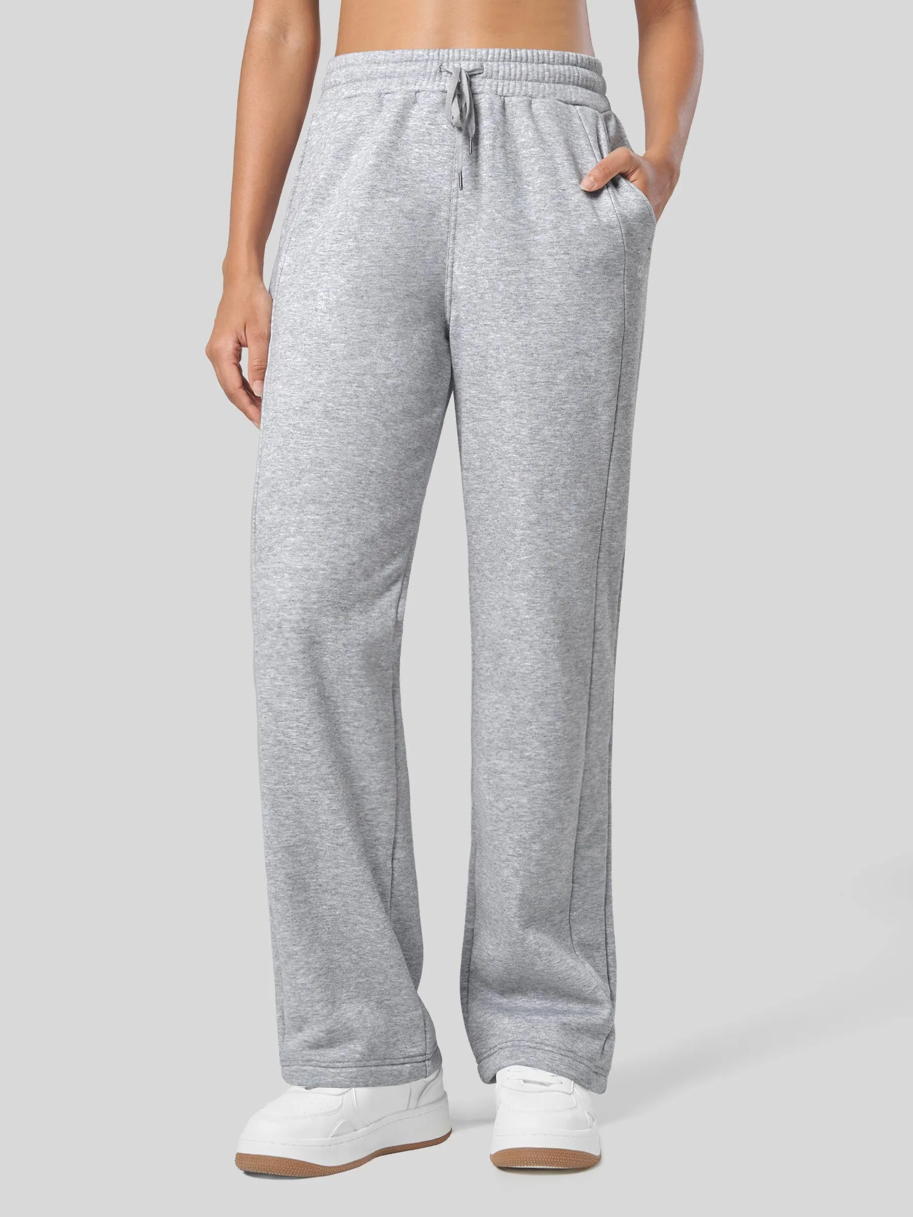 Women's Fleece Straight Leg Sweatpants