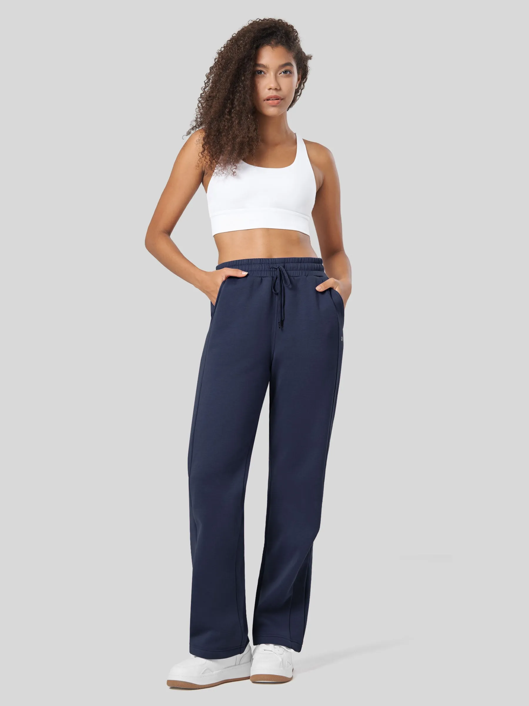 Women's Fleece Straight Leg Sweatpants