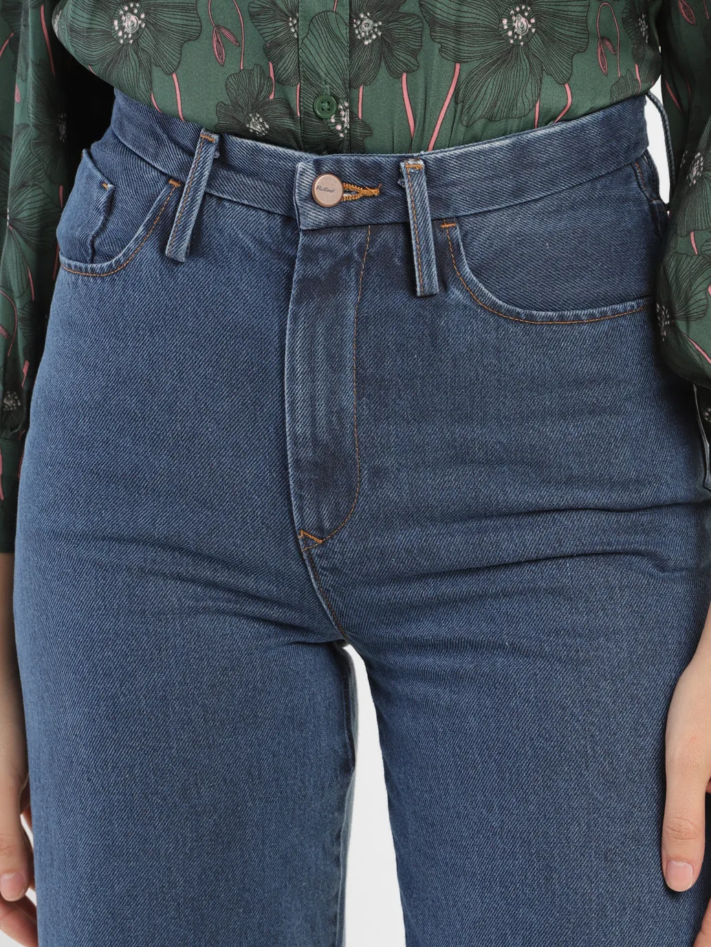 Women's High Rise Ribcage Wide Leg Jeans