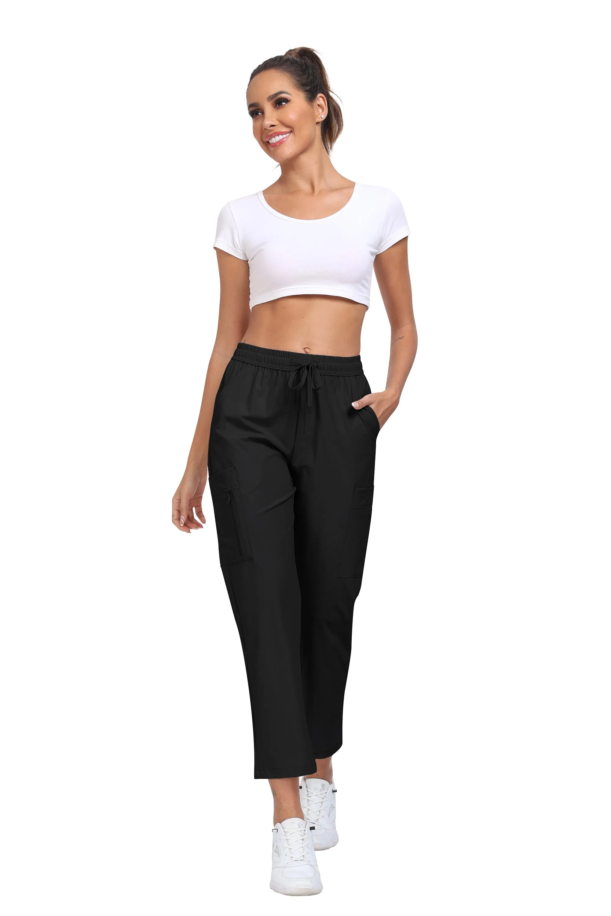 Women's lightweight breathable cargo pants
