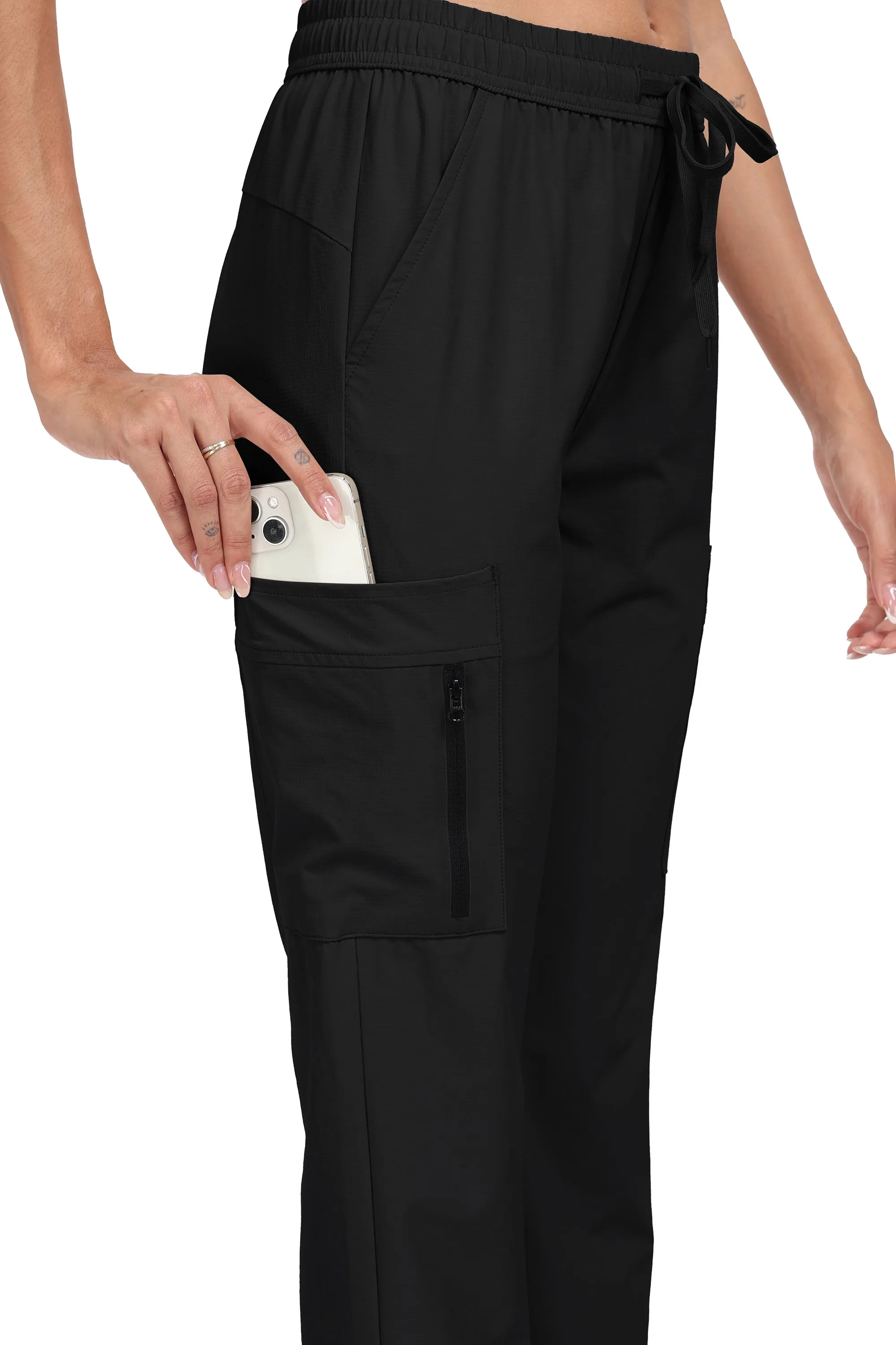Women's lightweight breathable cargo pants