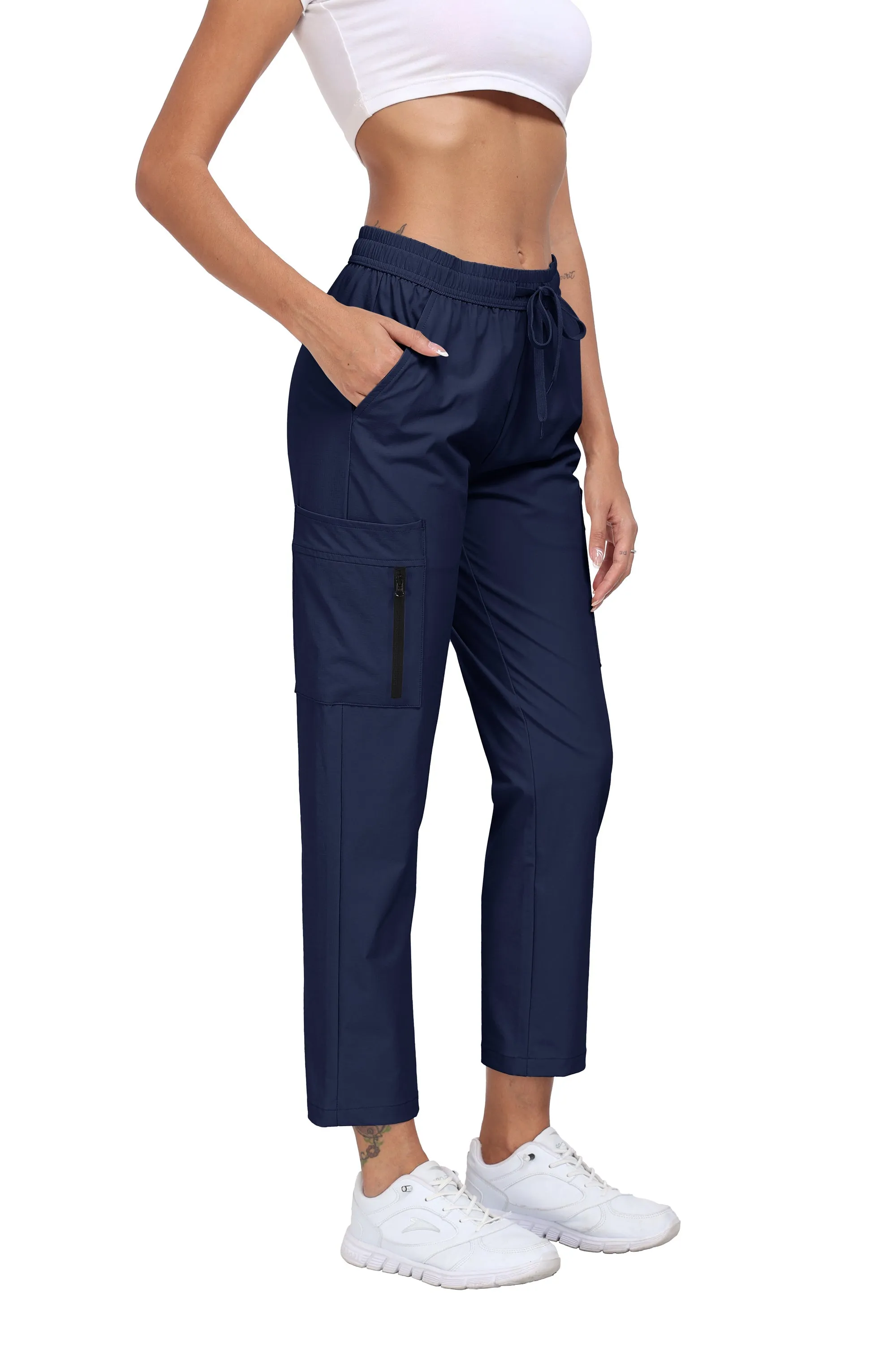 Women's lightweight breathable cargo pants