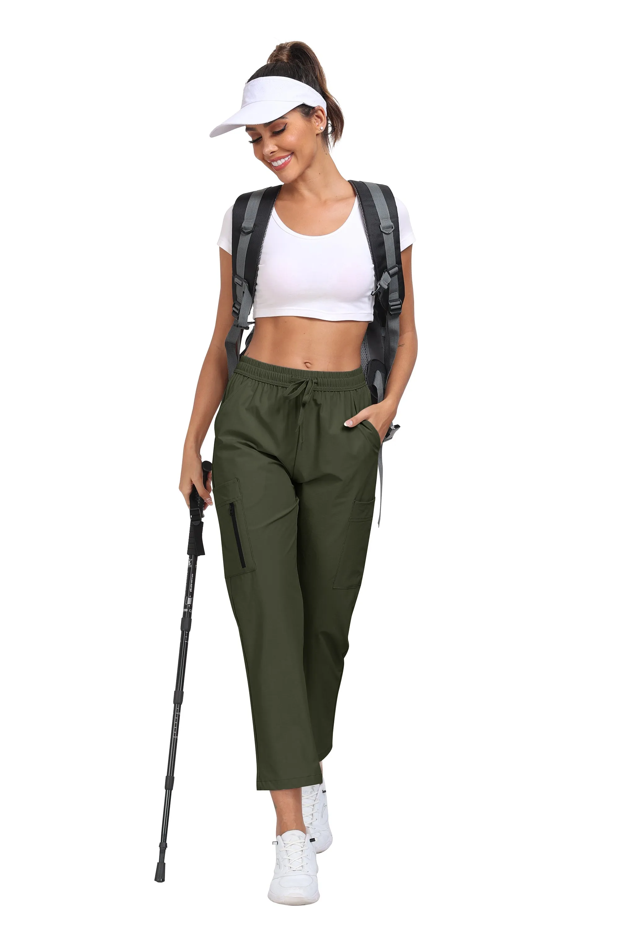 Women's lightweight breathable cargo pants