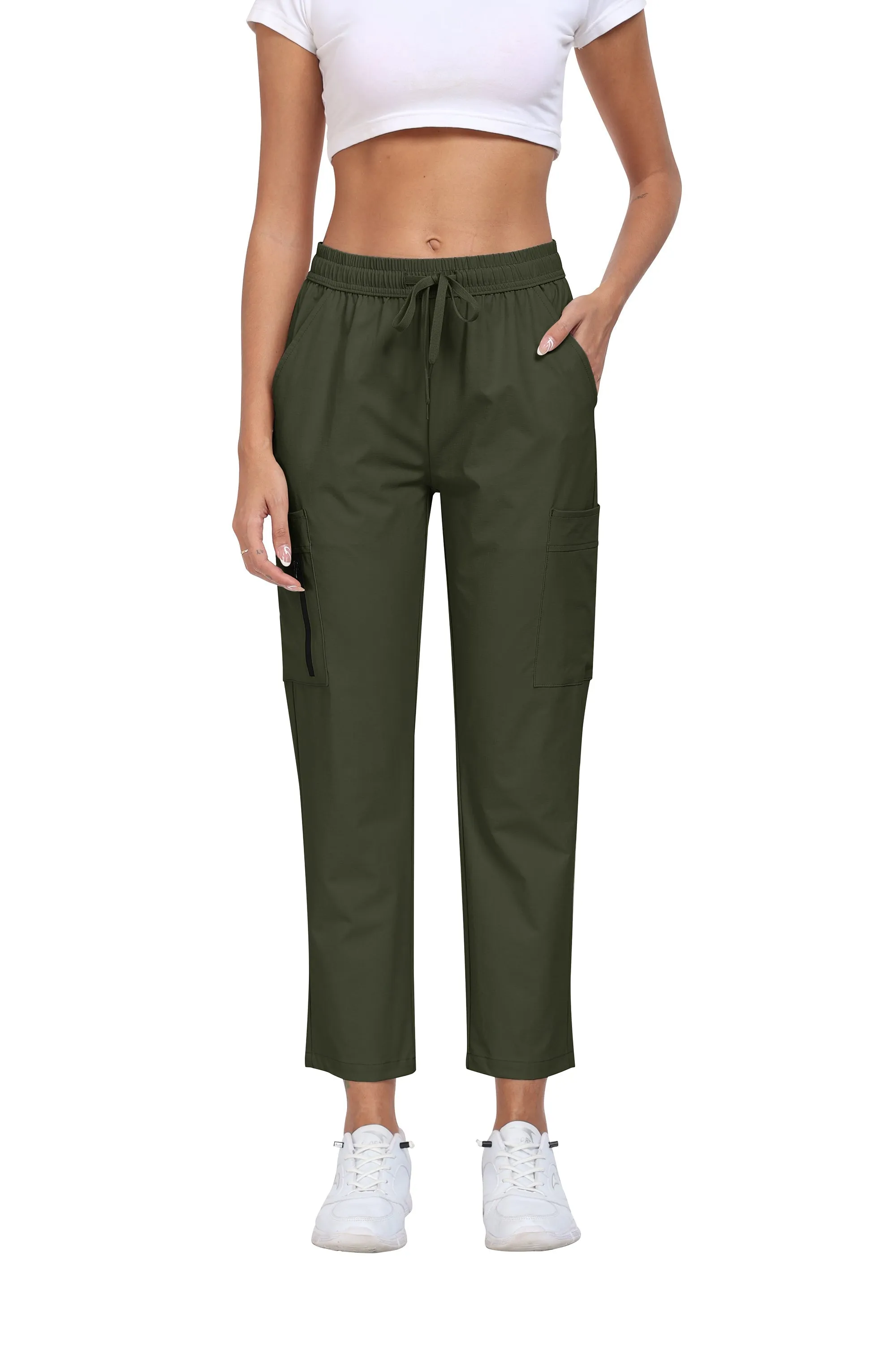 Women's lightweight breathable cargo pants