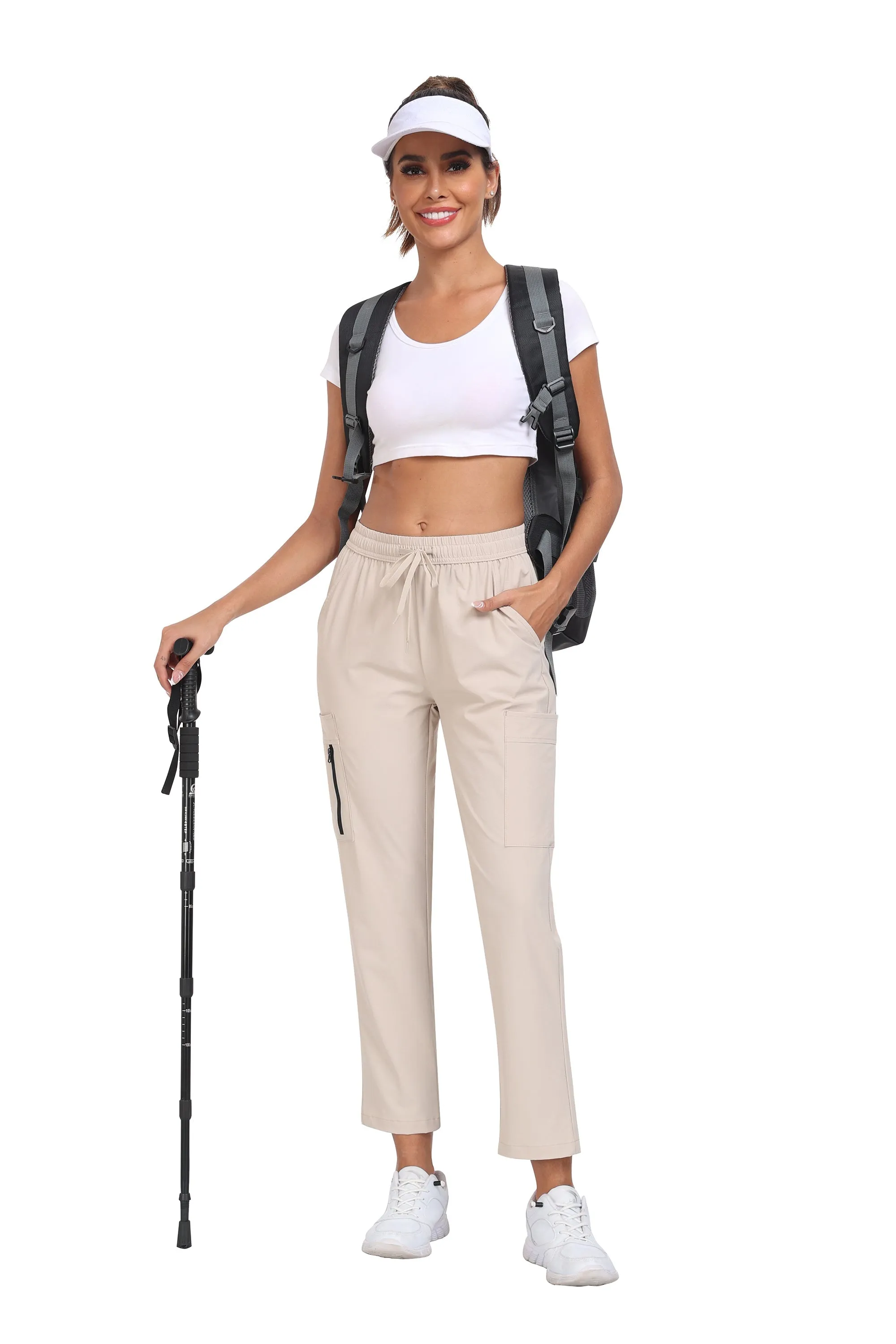 Women's lightweight breathable cargo pants