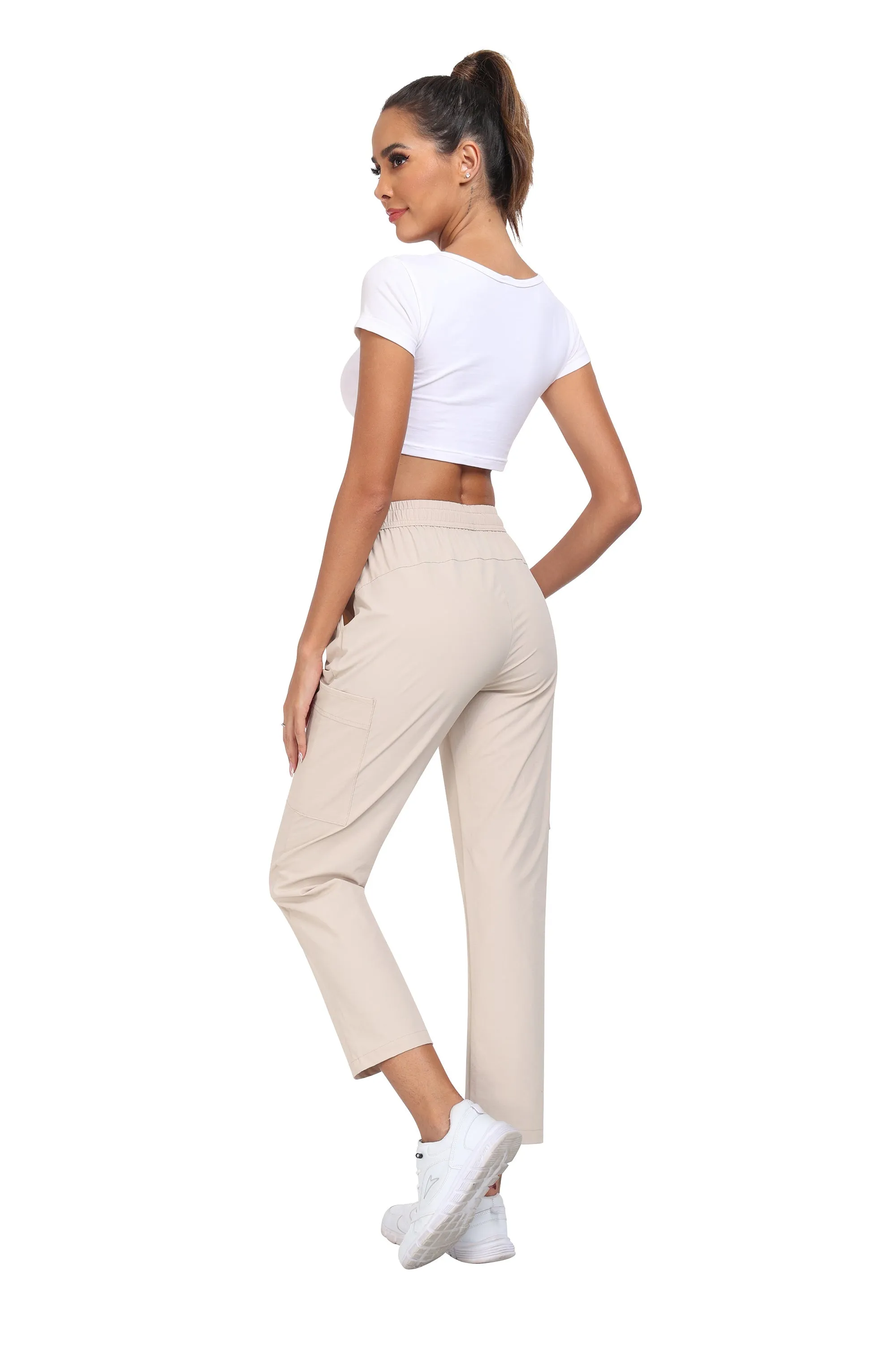 Women's lightweight breathable cargo pants