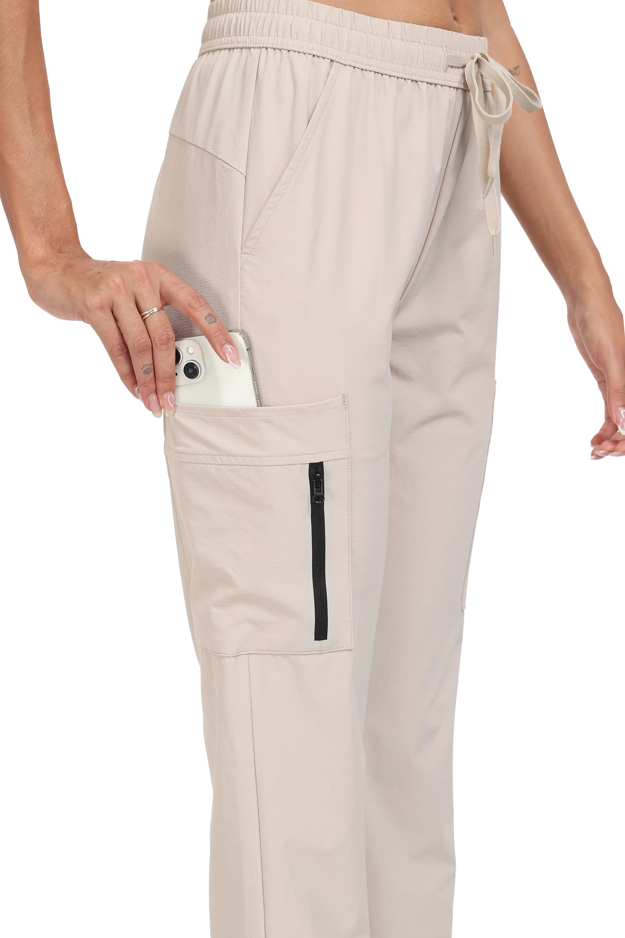 Women's lightweight breathable cargo pants