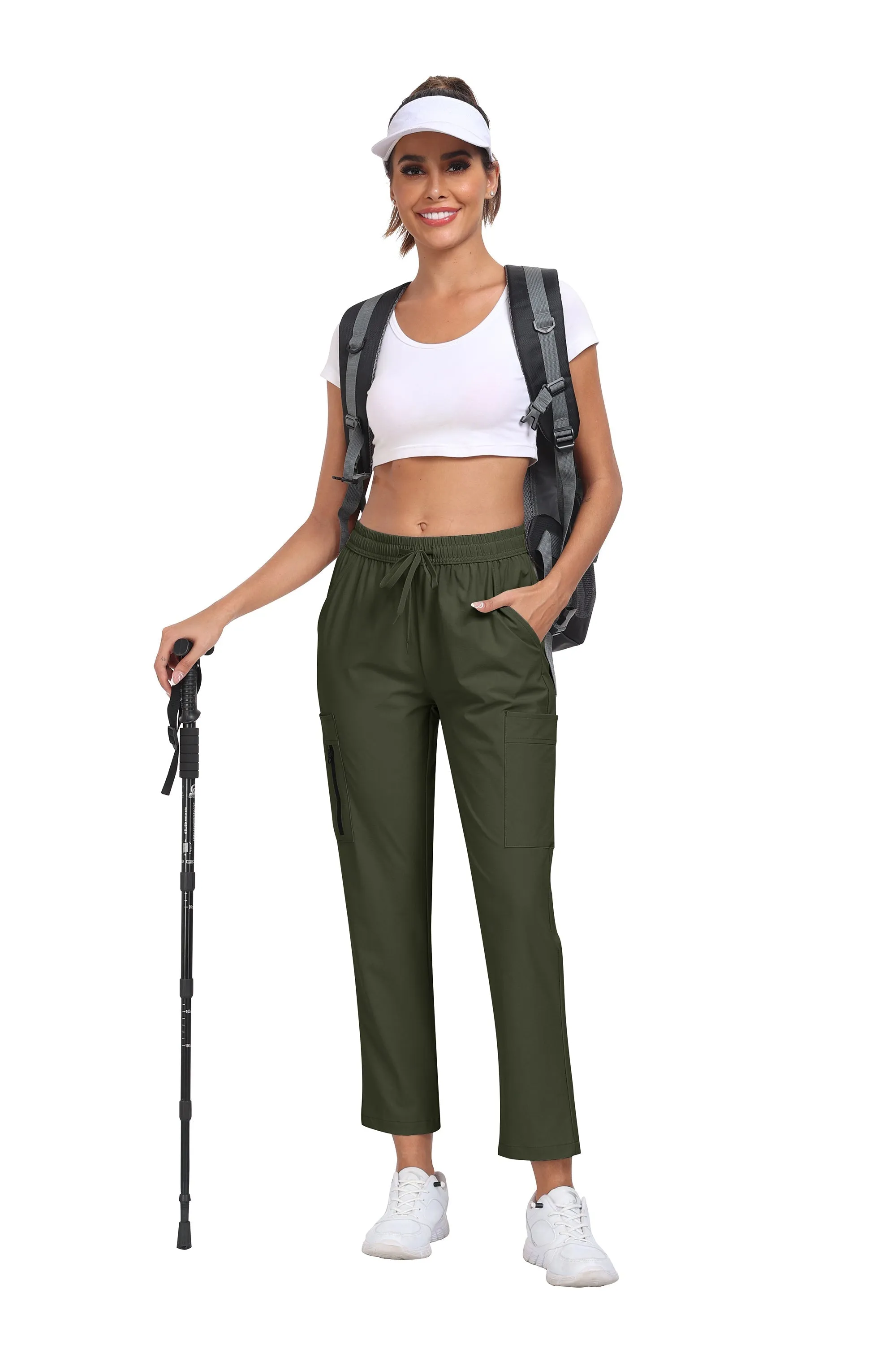 Women's lightweight breathable cargo pants