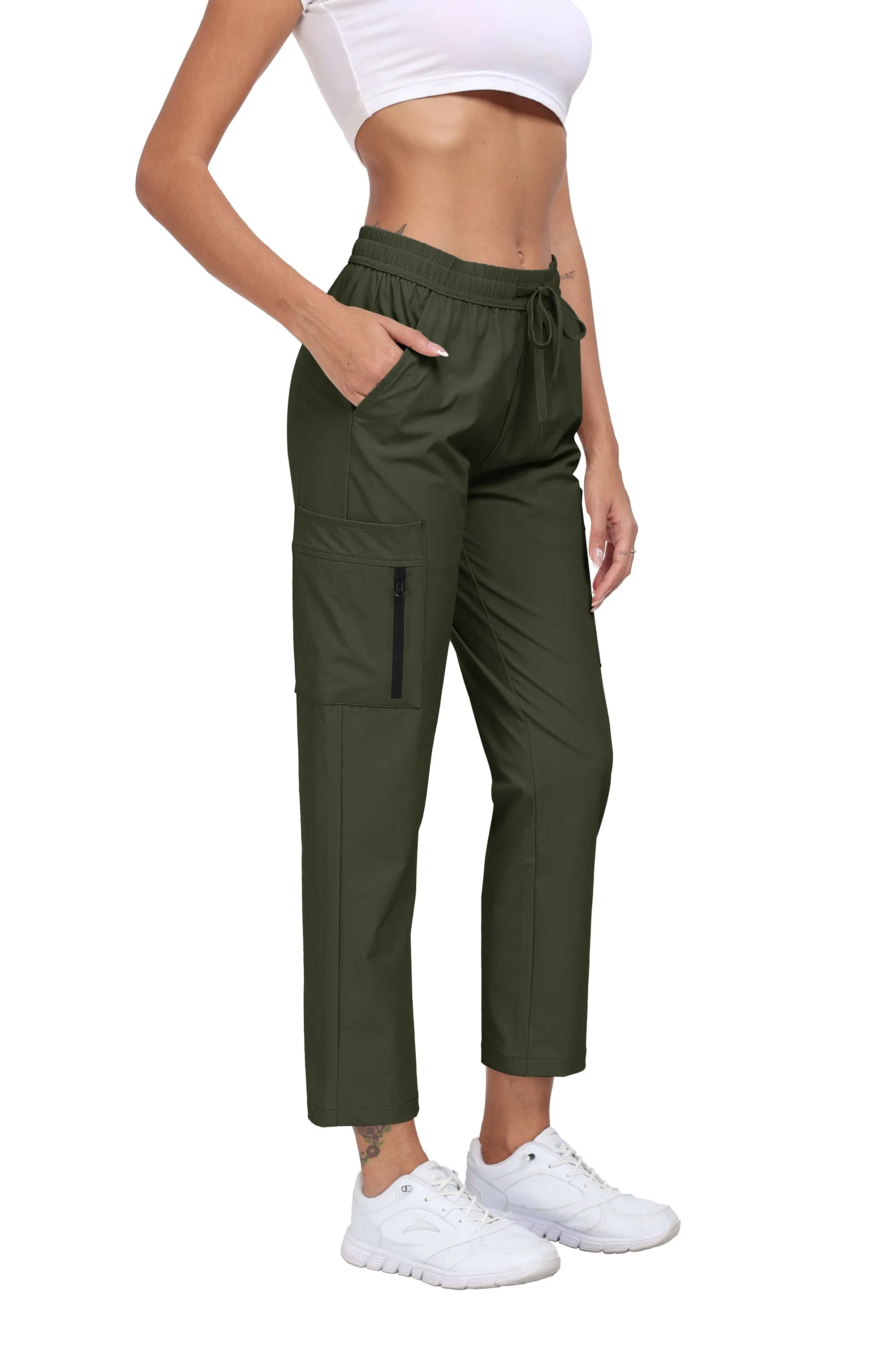 Women's lightweight breathable cargo pants