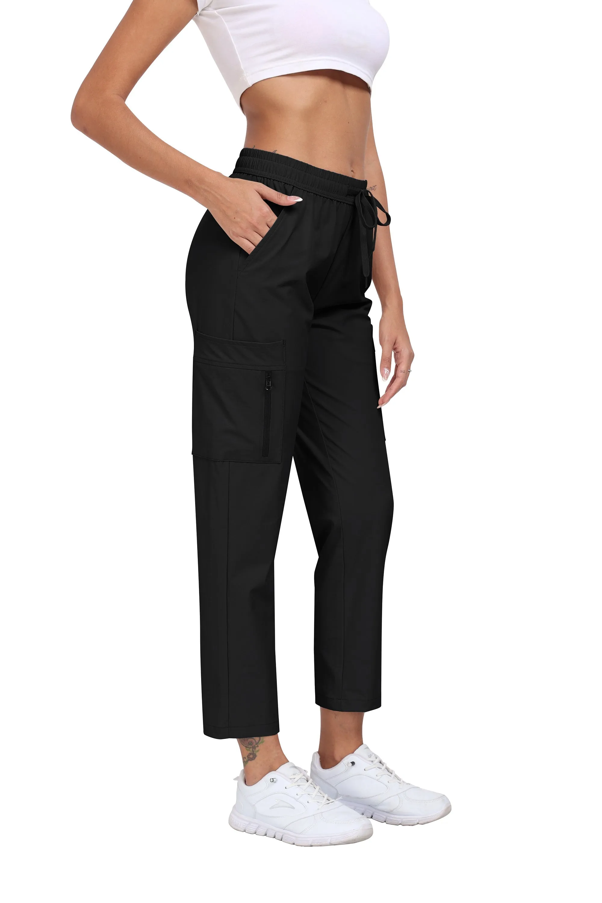 Women's lightweight breathable cargo pants