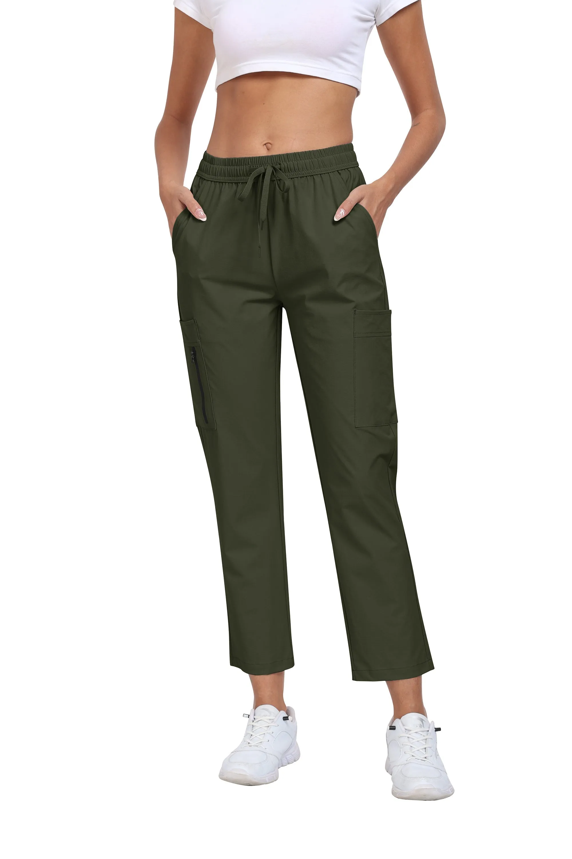 Women's lightweight breathable cargo pants