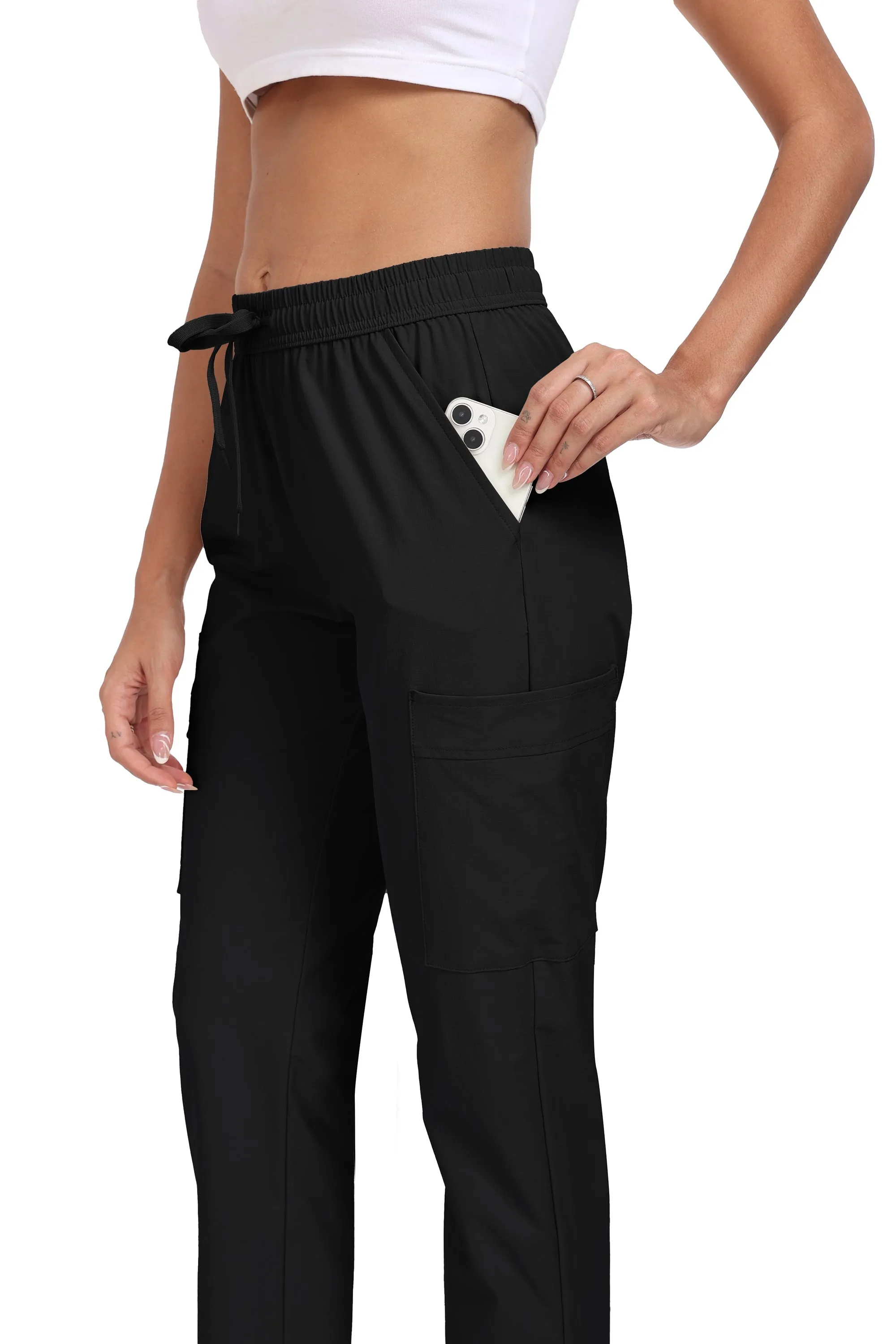 Women's lightweight breathable cargo pants