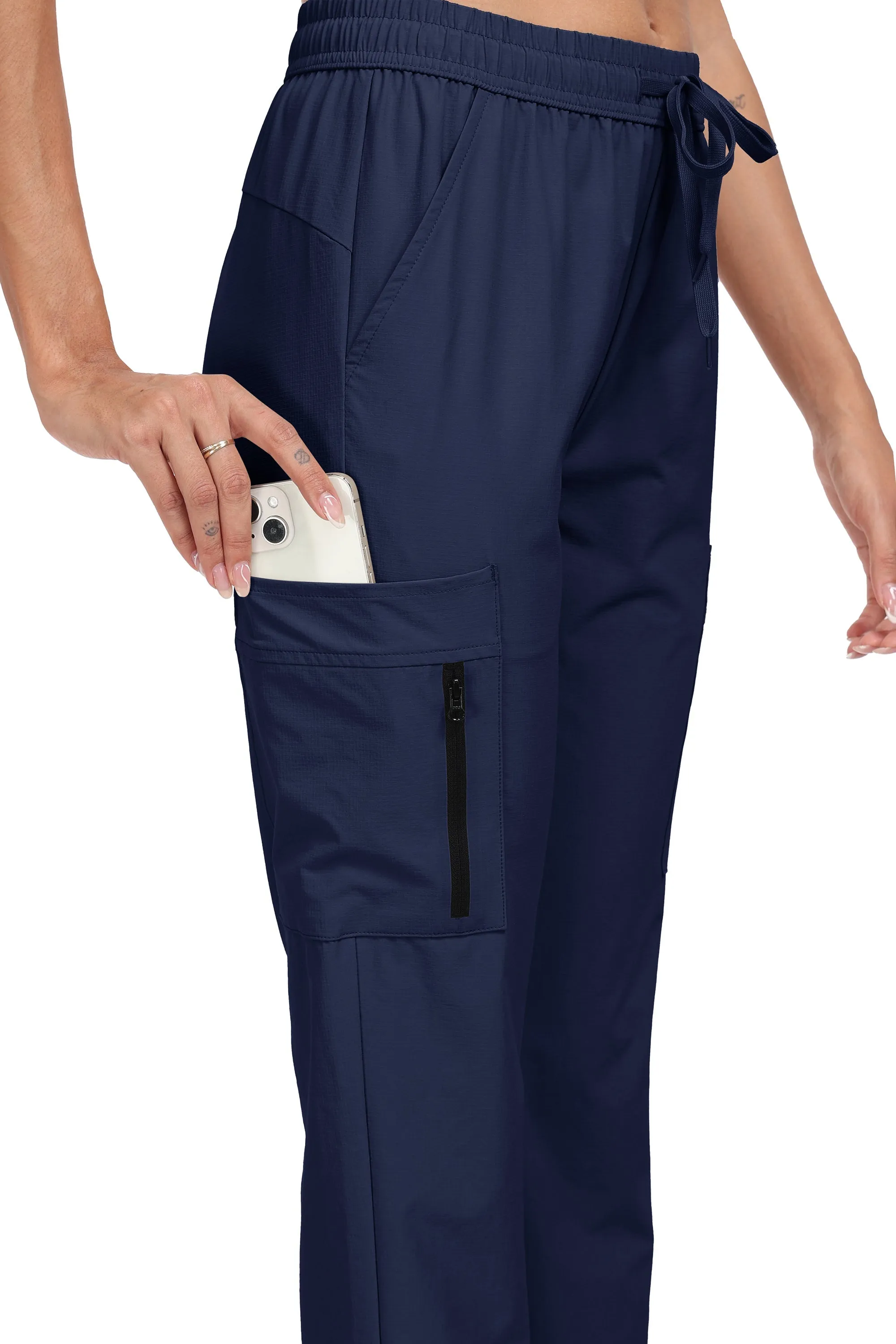 Women's lightweight breathable cargo pants