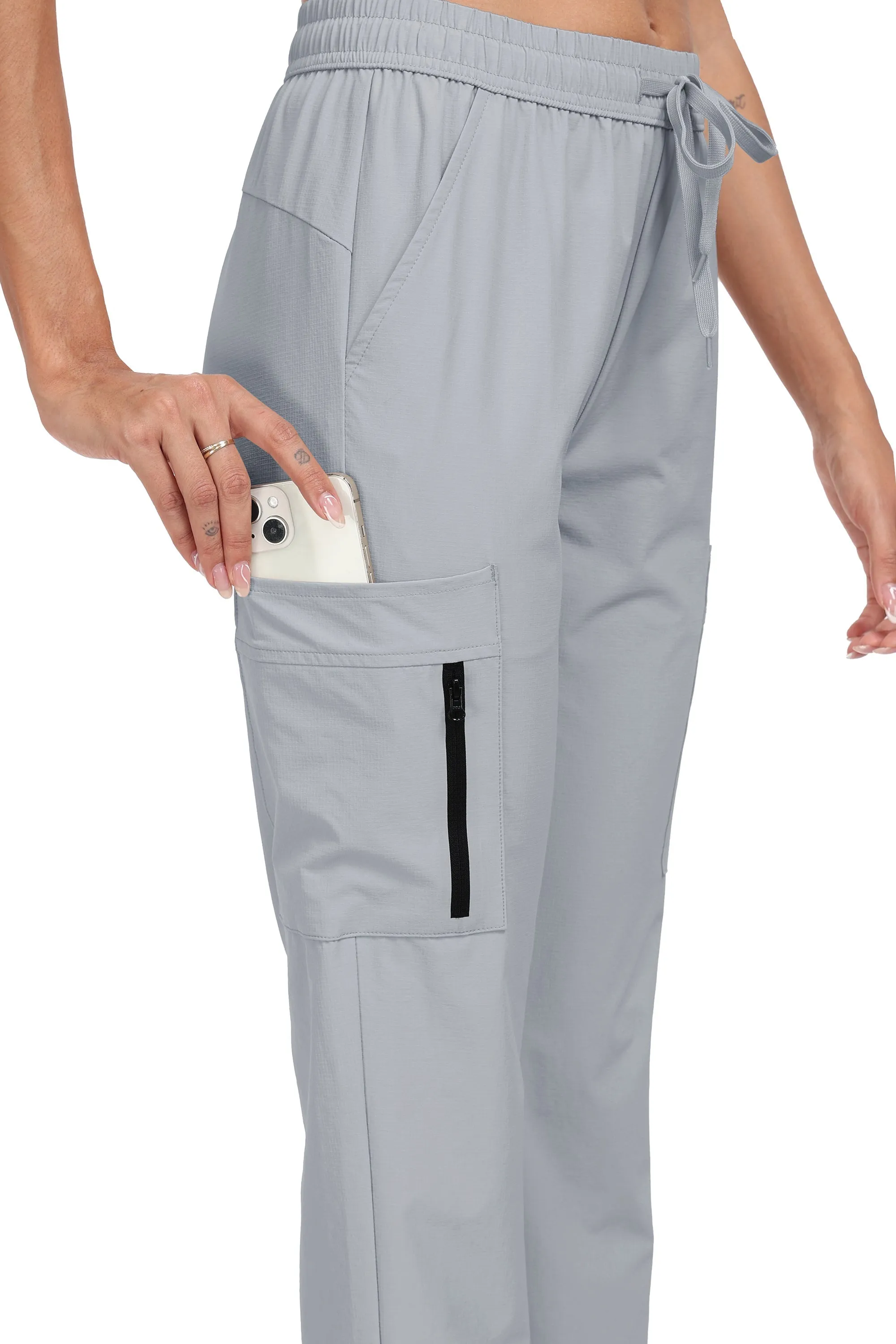Women's lightweight breathable cargo pants