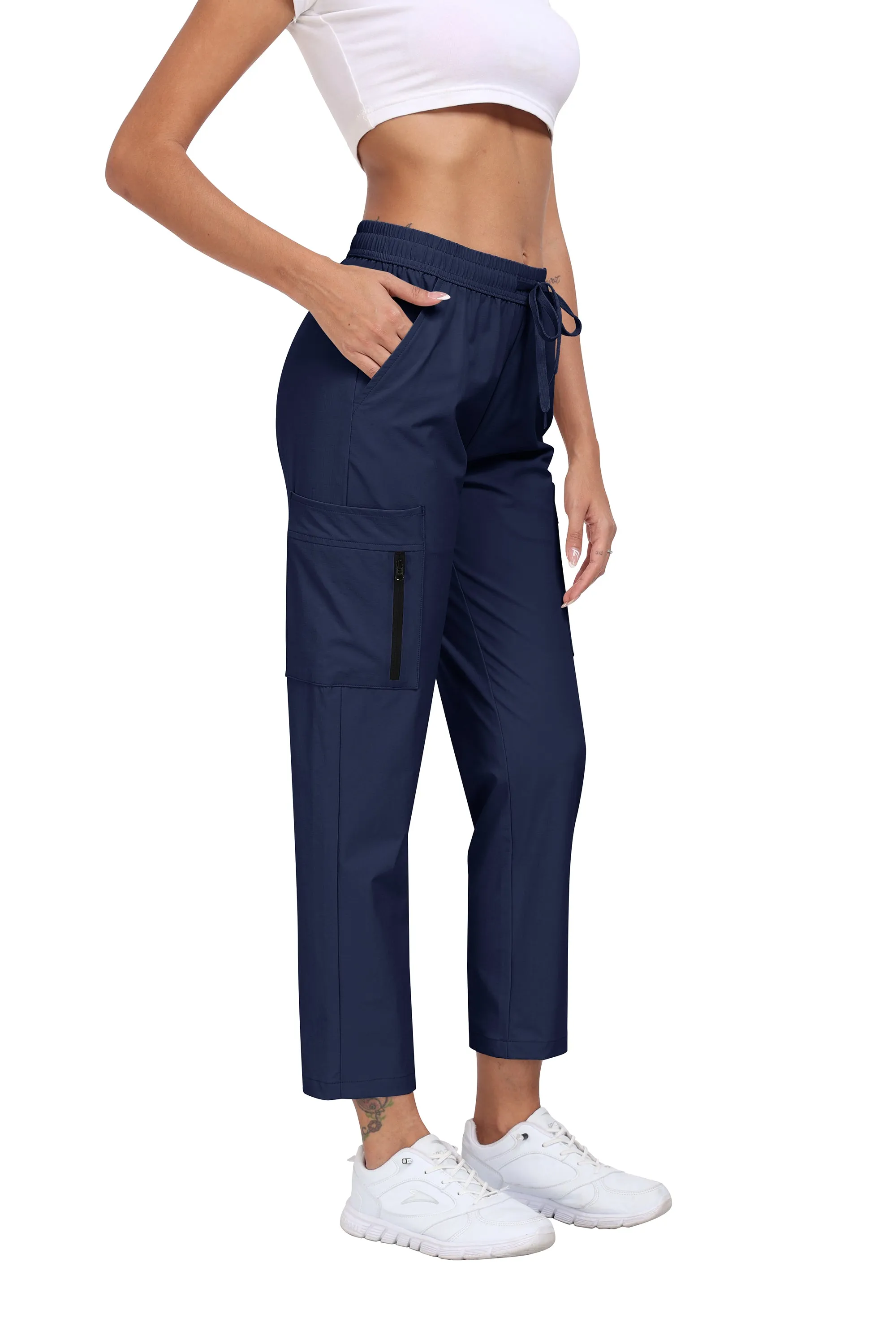 Women's lightweight breathable cargo pants