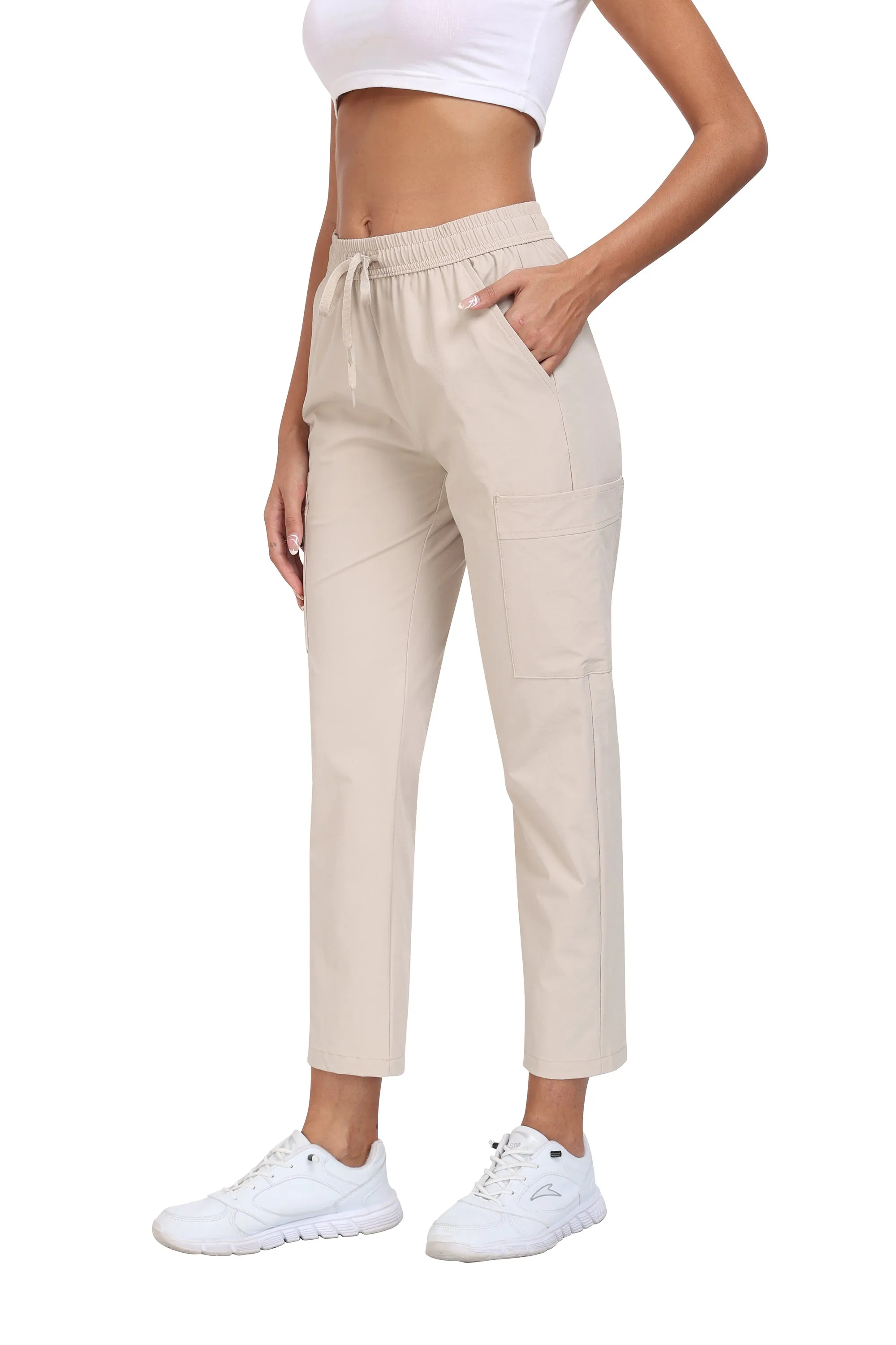 Women's lightweight breathable cargo pants