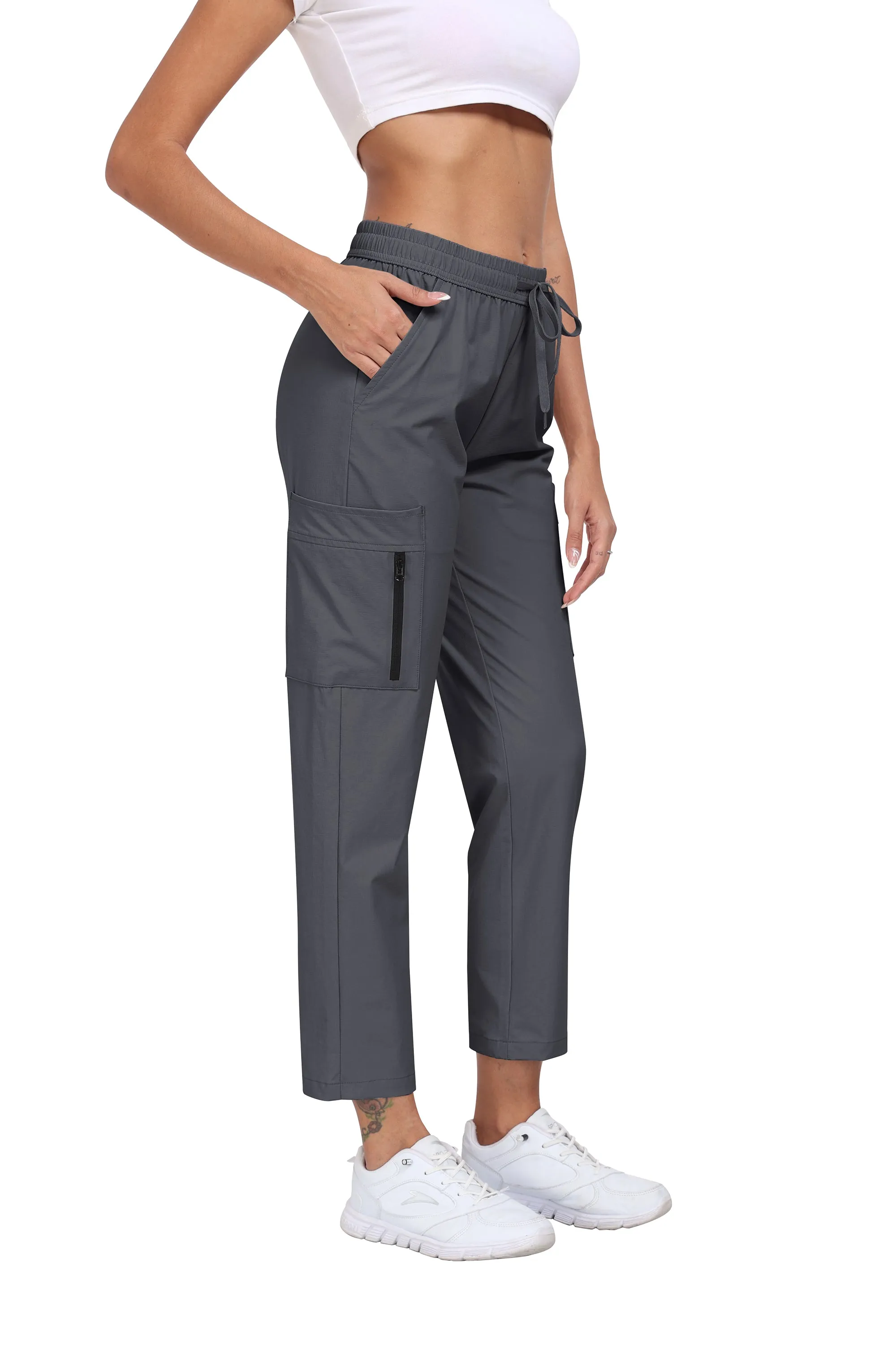 Women's lightweight breathable cargo pants