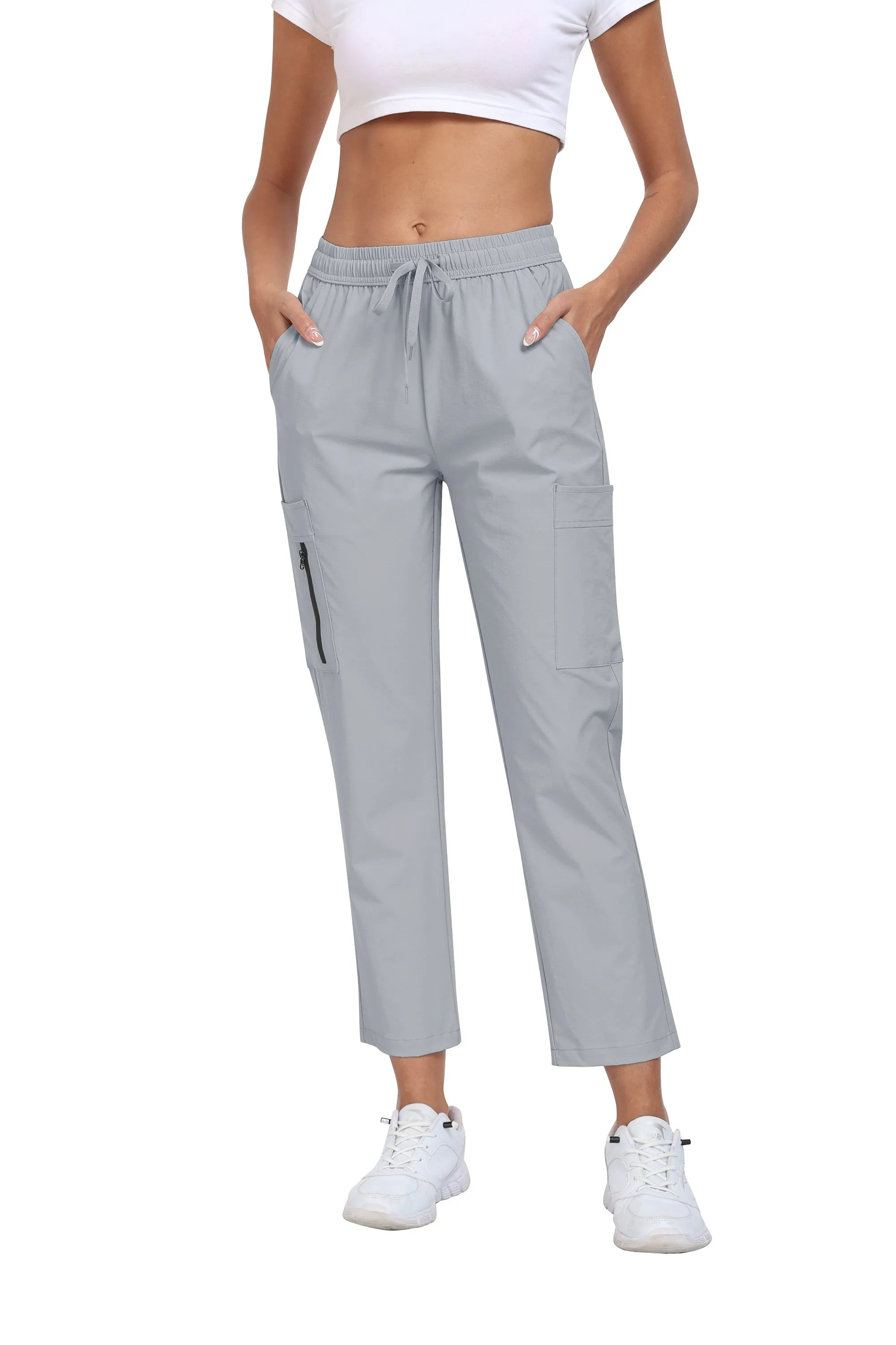 Women's lightweight breathable cargo pants