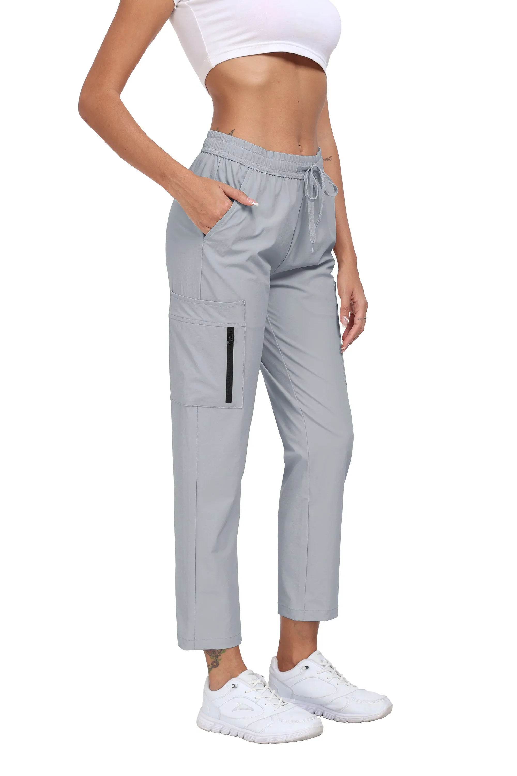 Women's lightweight breathable cargo pants