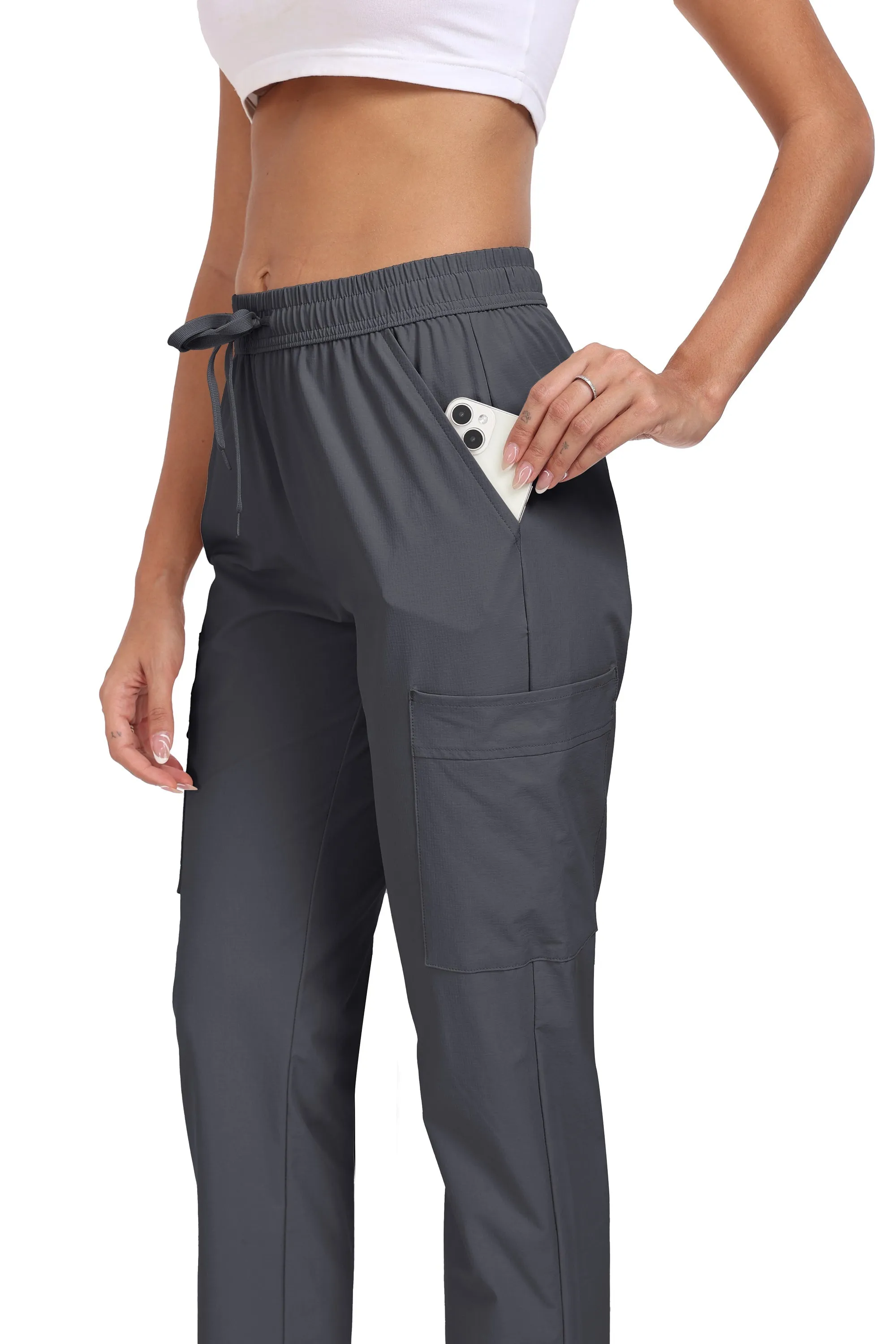 Women's lightweight breathable cargo pants