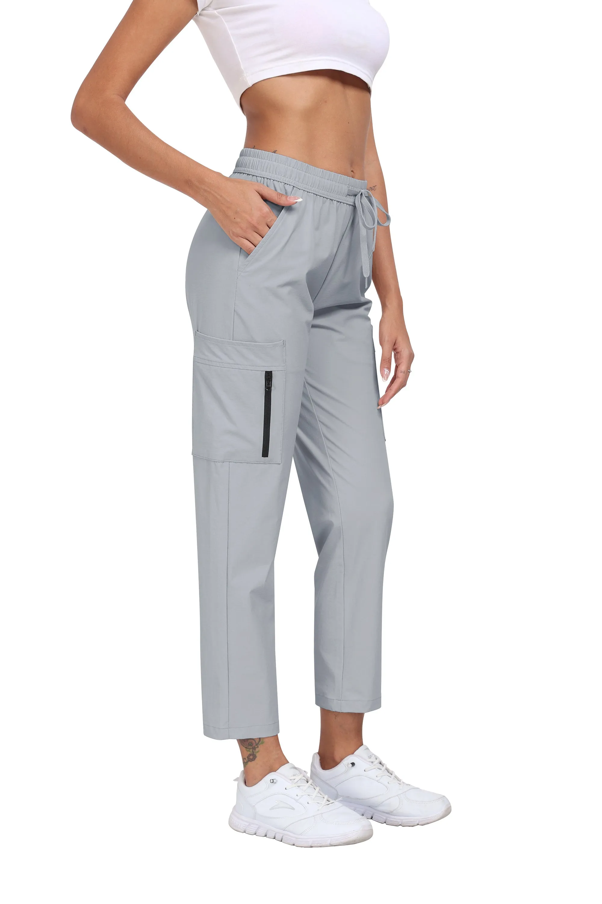Women's lightweight breathable cargo pants