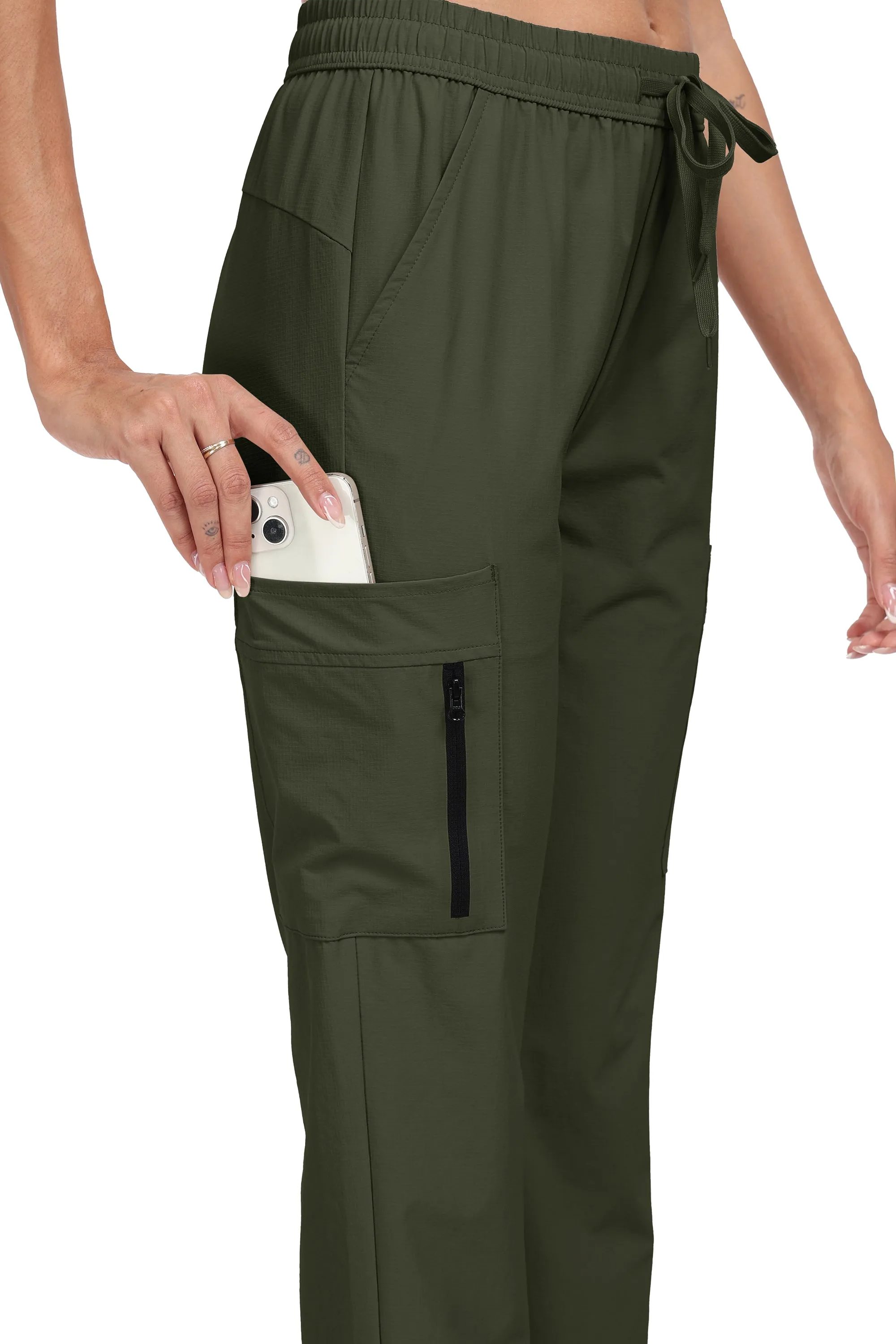 Women's lightweight breathable cargo pants
