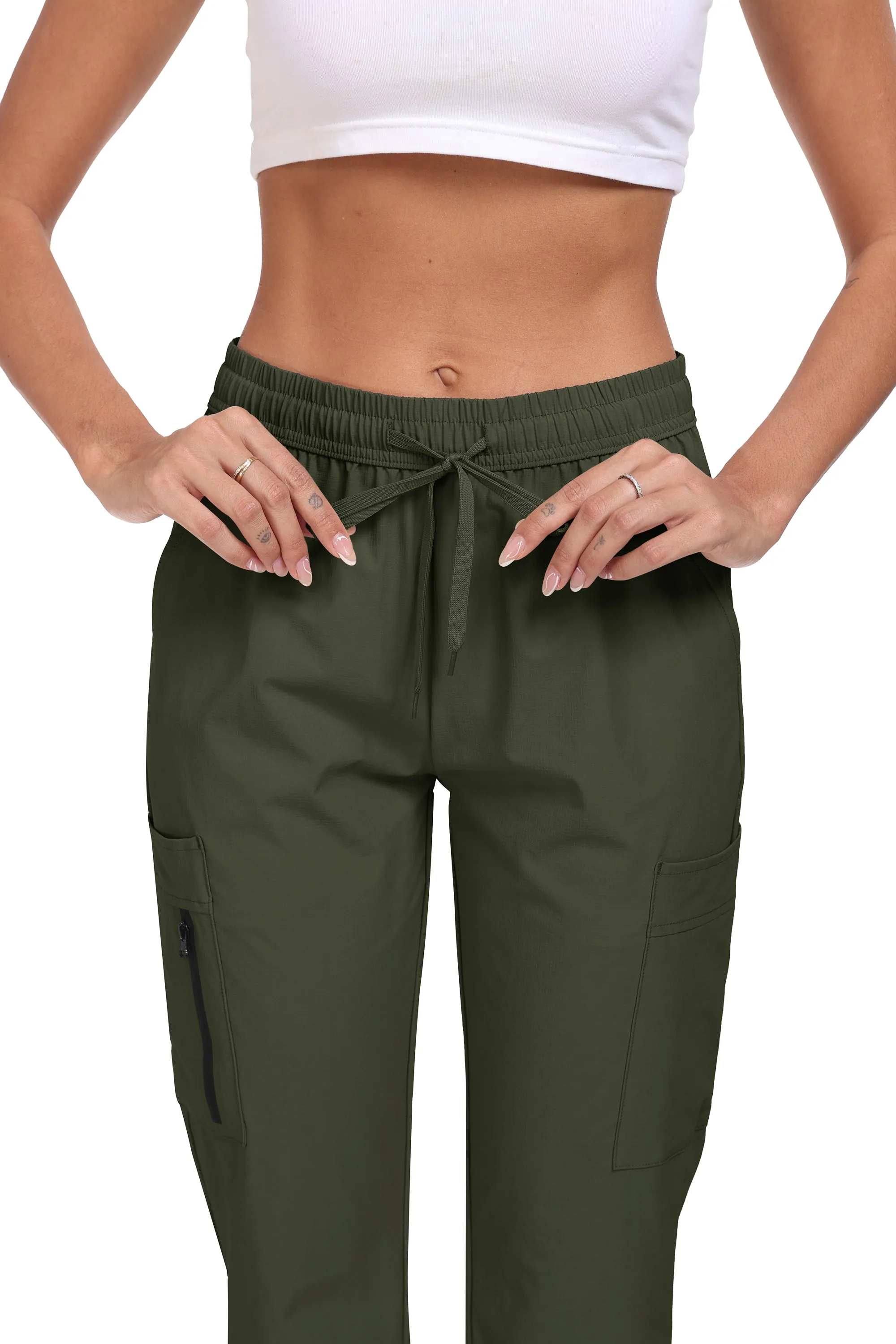 Women's lightweight breathable cargo pants