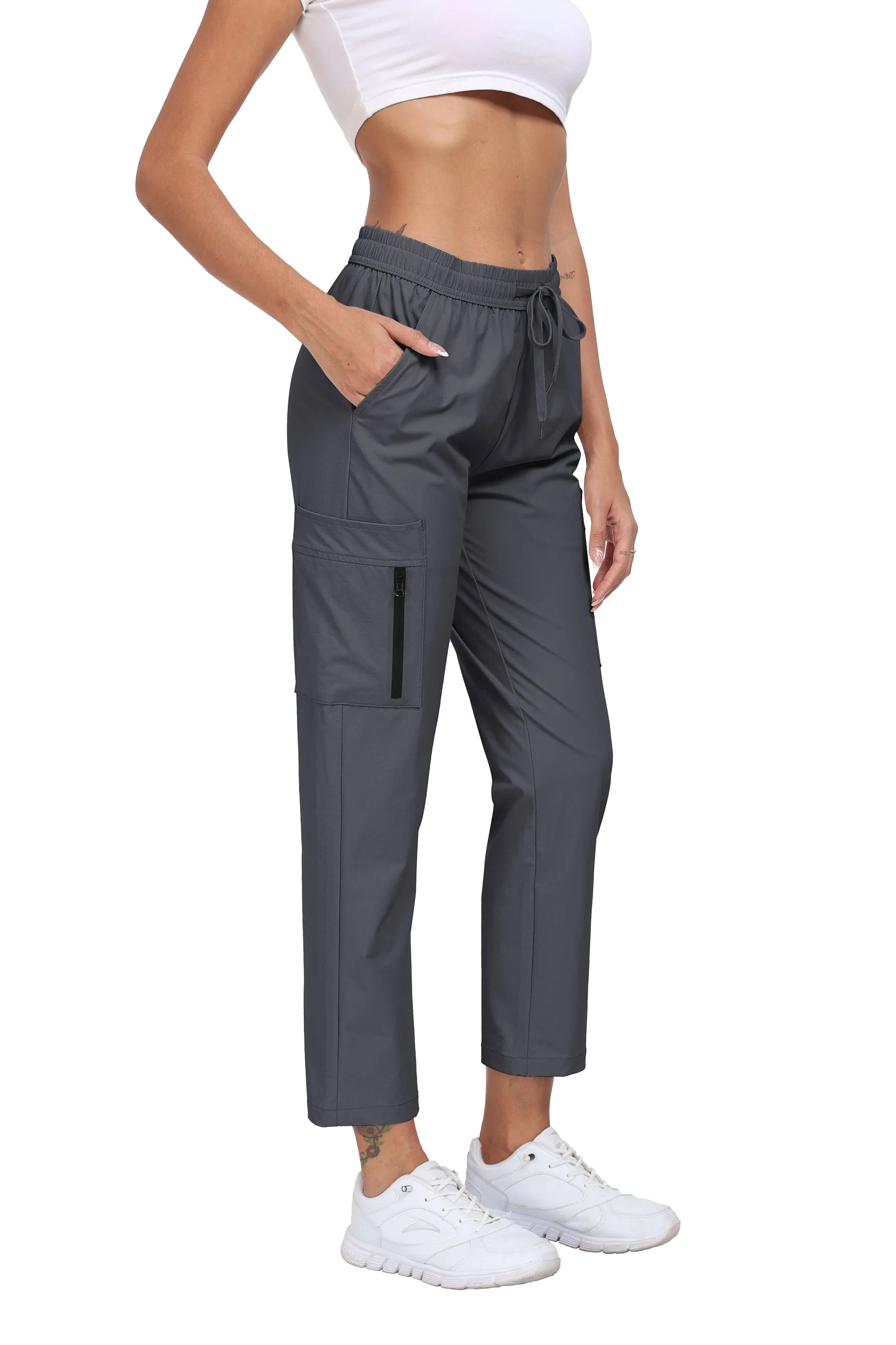Women's lightweight breathable cargo pants