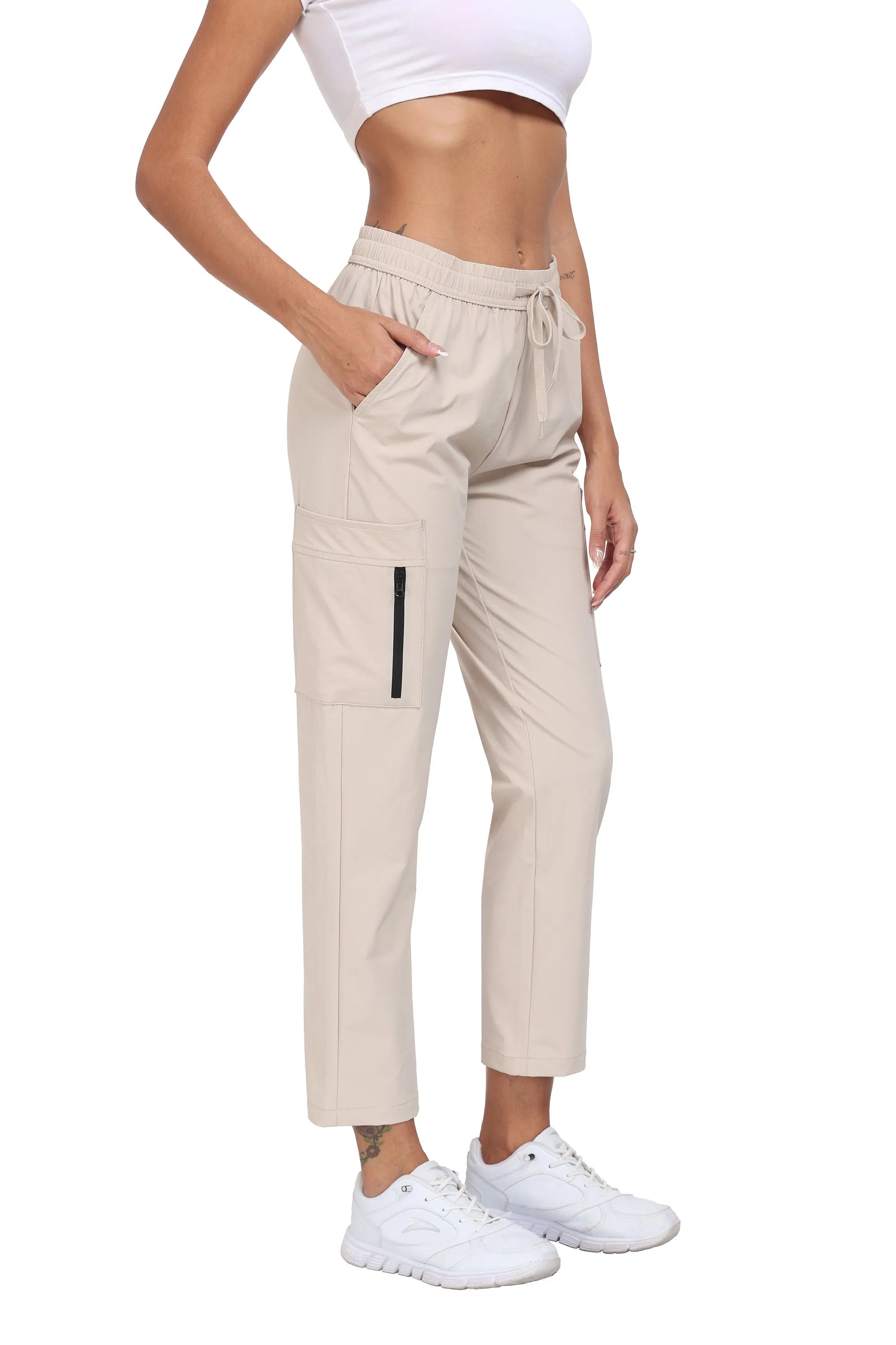 Women's lightweight breathable cargo pants