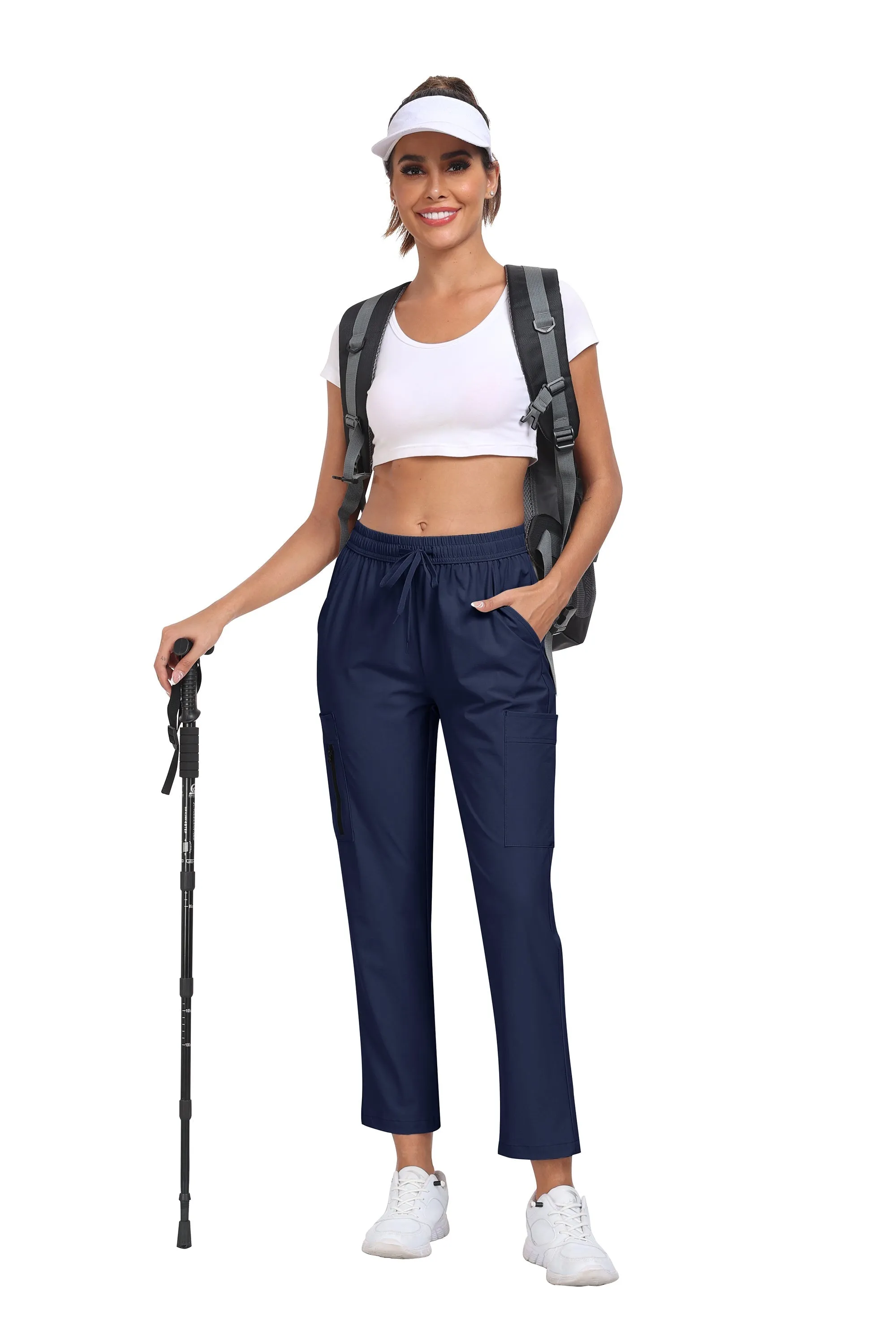 Women's lightweight breathable cargo pants