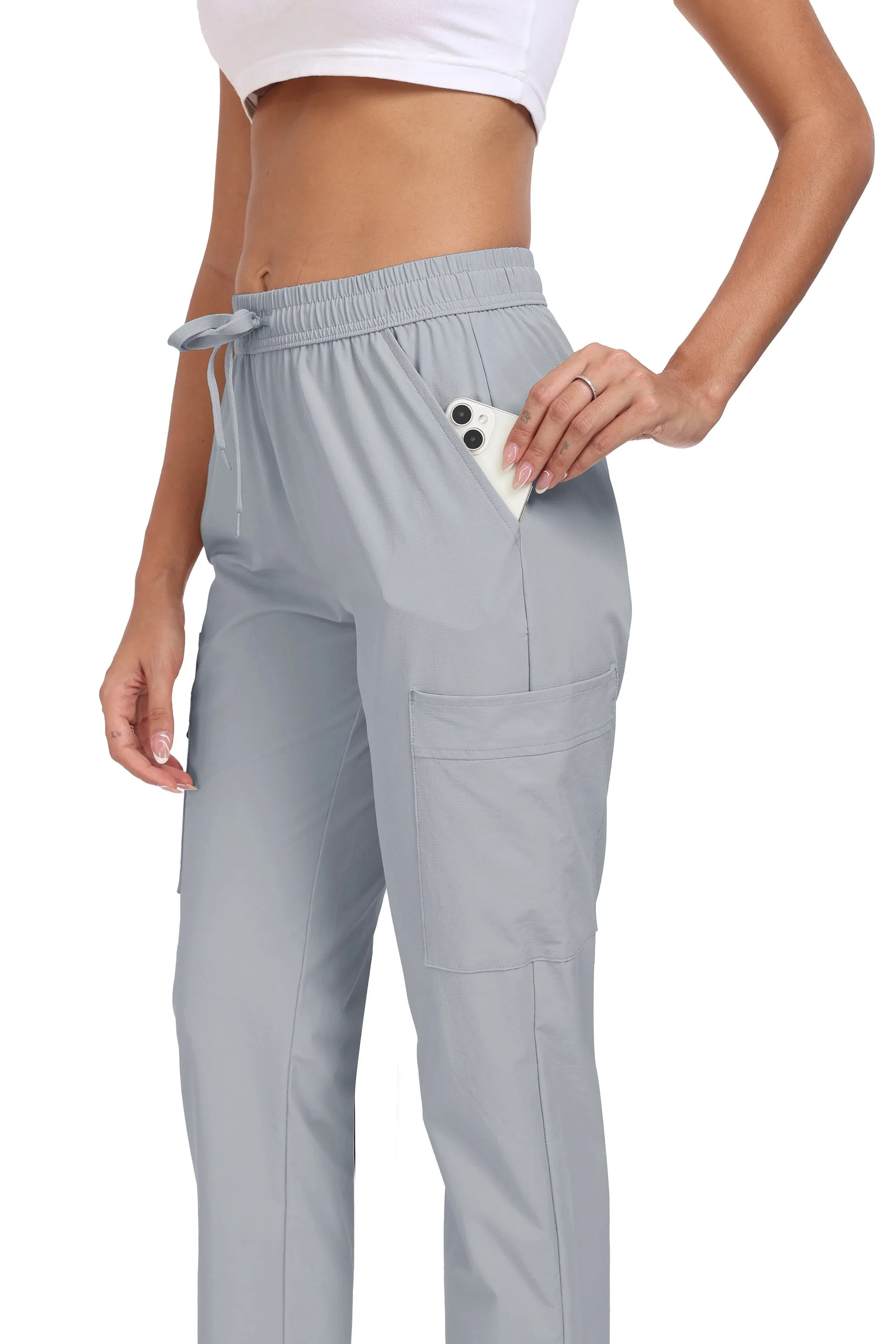 Women's lightweight breathable cargo pants