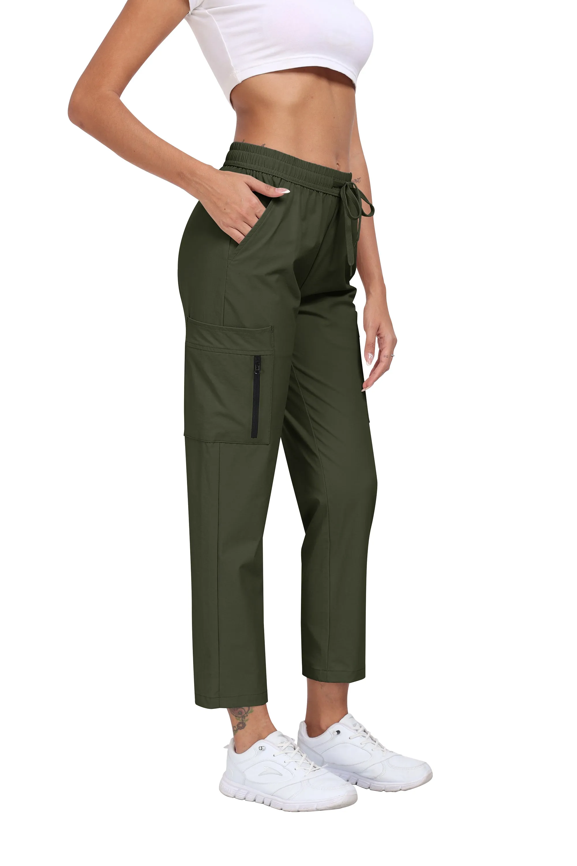 Women's lightweight breathable cargo pants