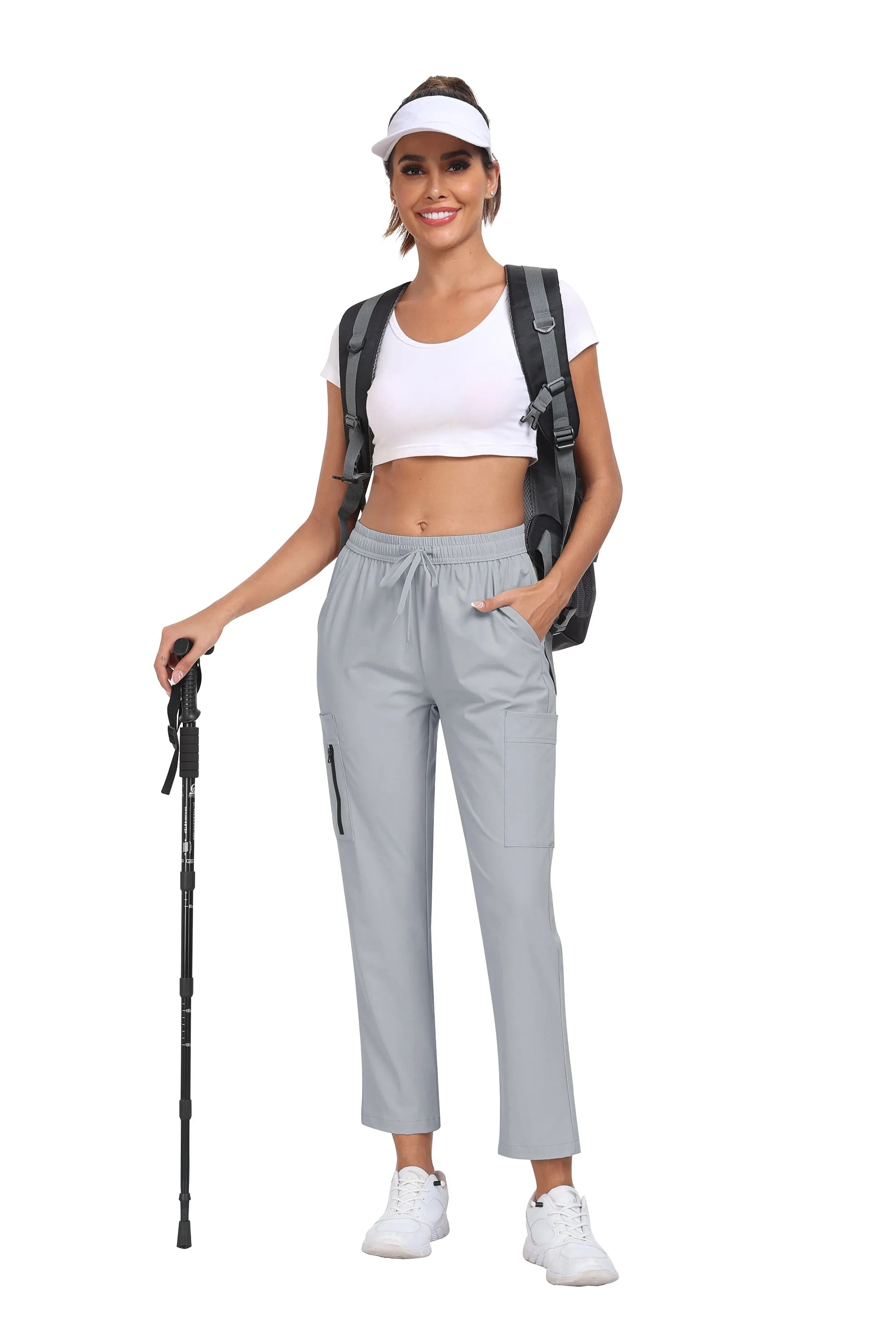 Women's lightweight breathable cargo pants