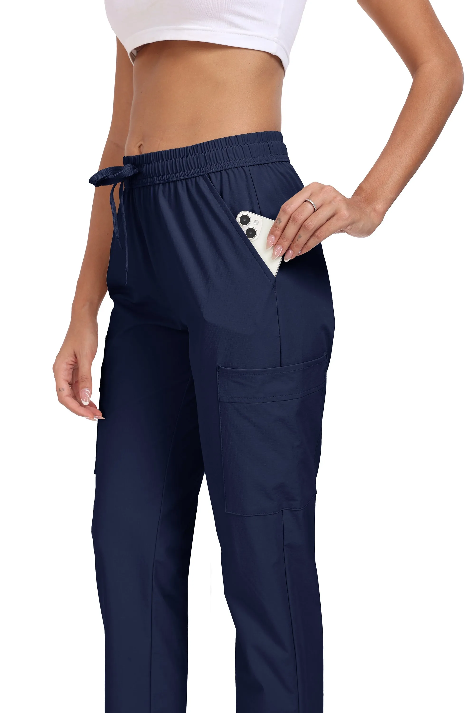 Women's lightweight breathable cargo pants