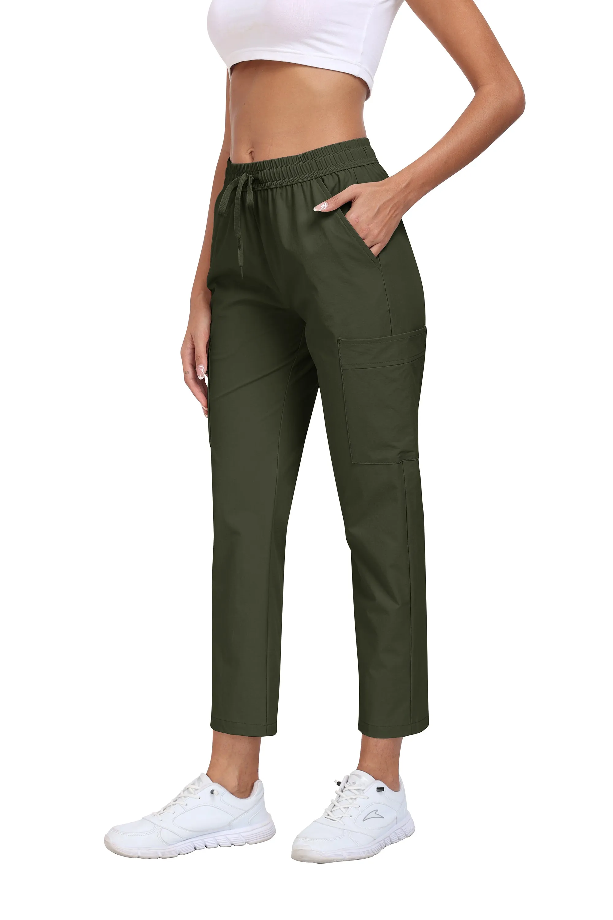 Women's lightweight breathable cargo pants